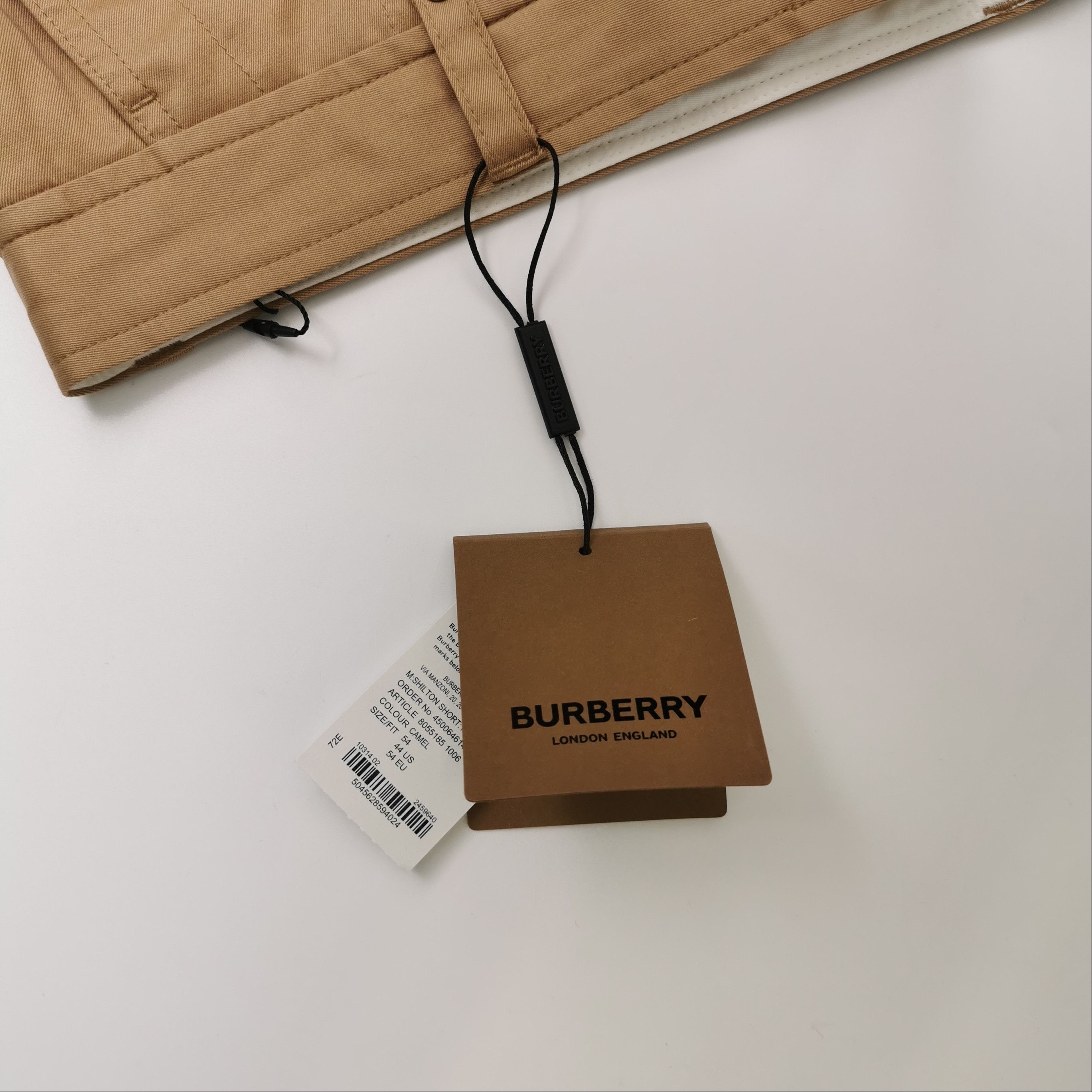 Burberry Burberry Camel Cotton Blend Shorts EU 54 Size US 38 / EU 54 - 5 Thumbnail