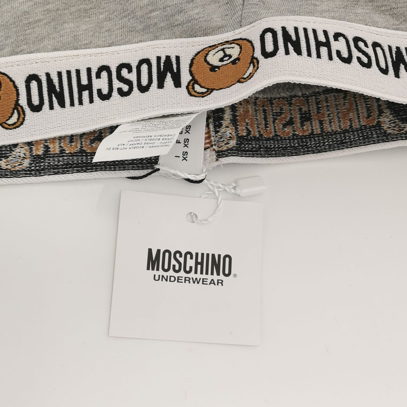 Moschino Moschino Underbear Logo Cotton Shorts XS Size US 28 / EU 44 - 5 Thumbnail