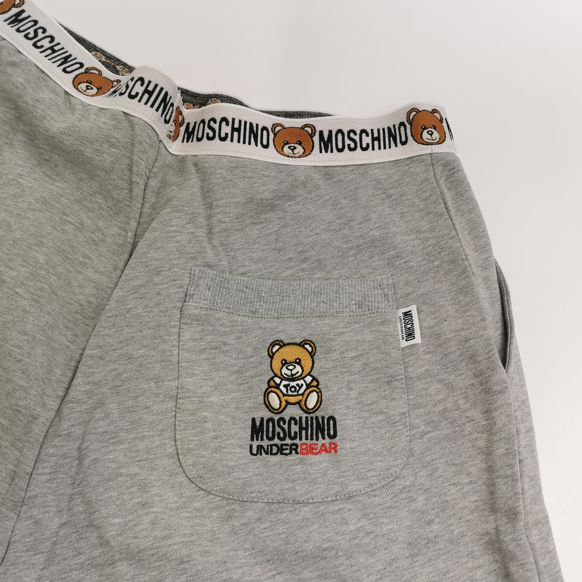 Moschino Moschino Underbear Logo Cotton Shorts XS Size US 28 / EU 44 - 4 Thumbnail