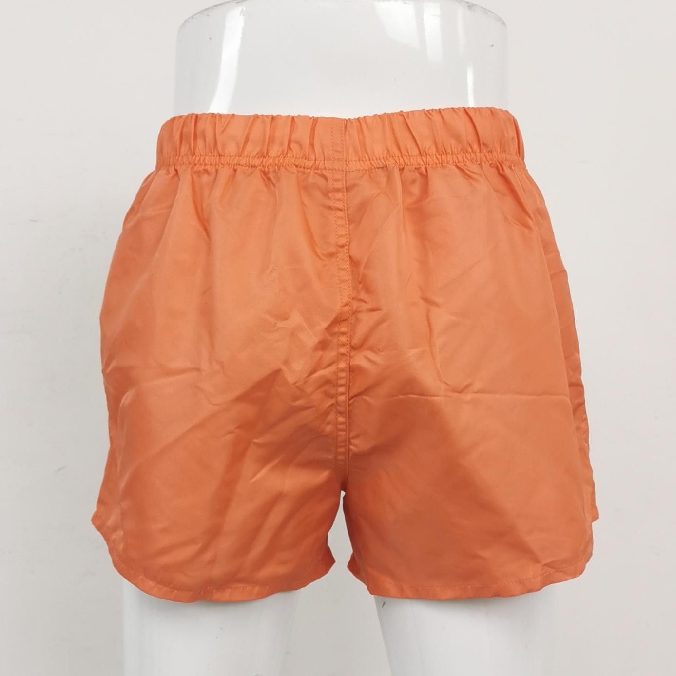 FOG Fear of God Essentials Orange Nylon Logo Shorts XXS Size US 26 / EU 42 - 3 Thumbnail
