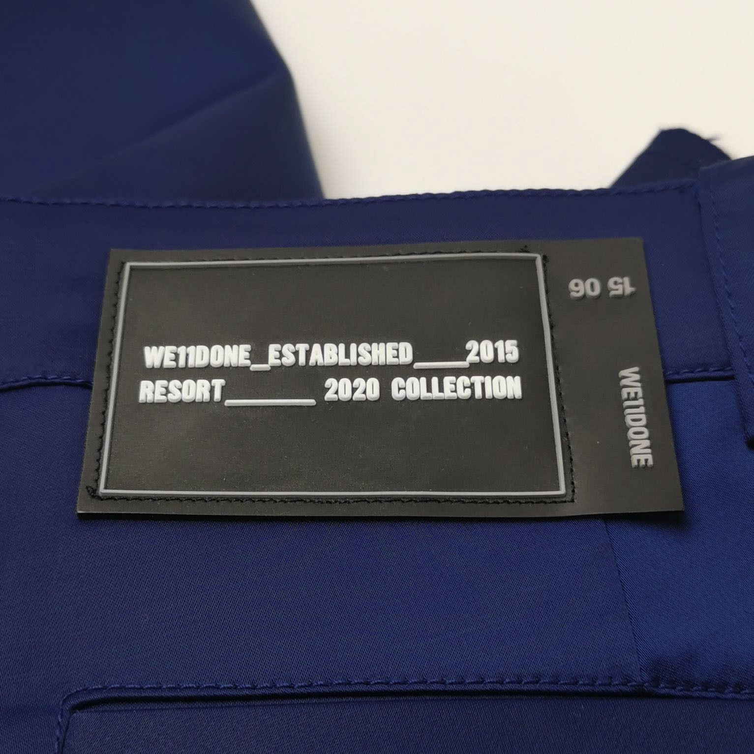 WE11DONE We11done Blue Satin Shorts Size M Size US 32 / EU 48 - 4 Thumbnail