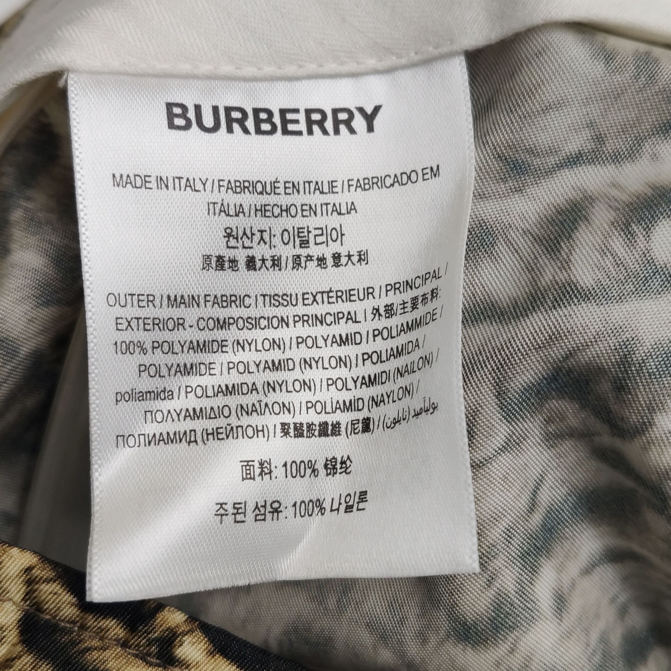 Burberry Burberry Tiger Print Kingdom Patch Shorts 30 Size US 30 / EU 46 - 9 Thumbnail
