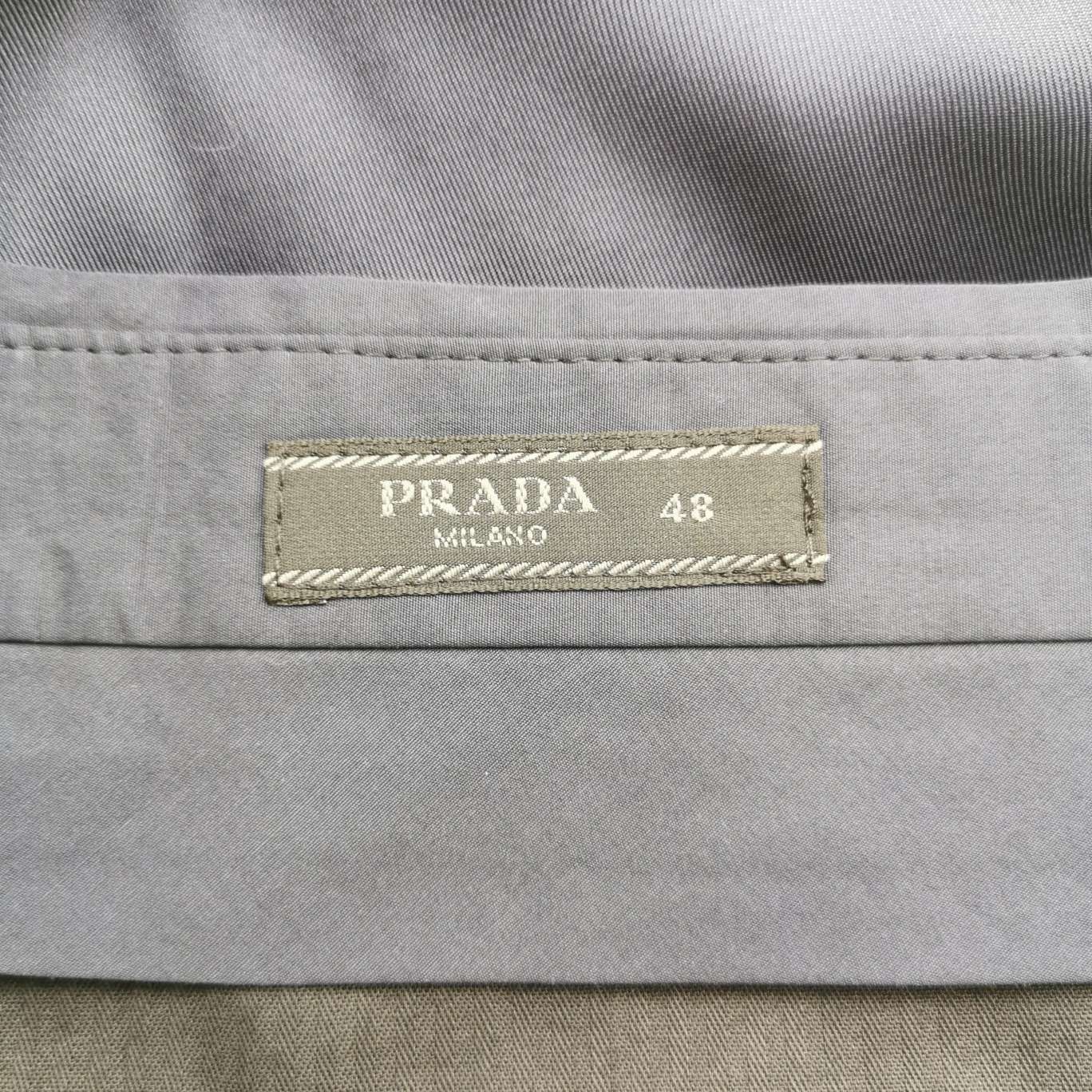 Prada Prada Silk Panel Triangle Logo Shorts 48 Size US 32 / EU 48 - 5 Thumbnail