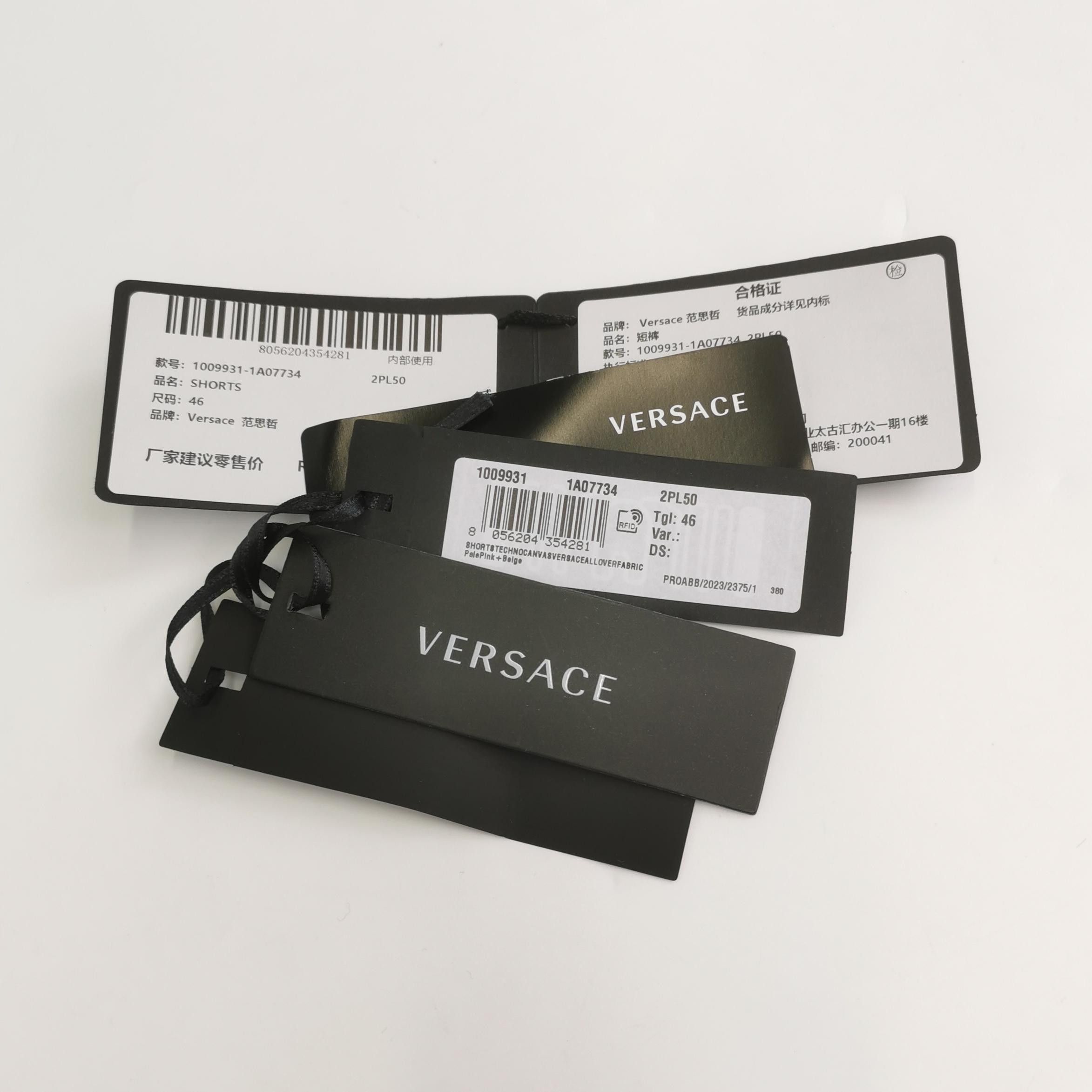Versace Versace Allover Logo Canvas Shorts 46 Size US 30 / EU 46 - 5 Thumbnail