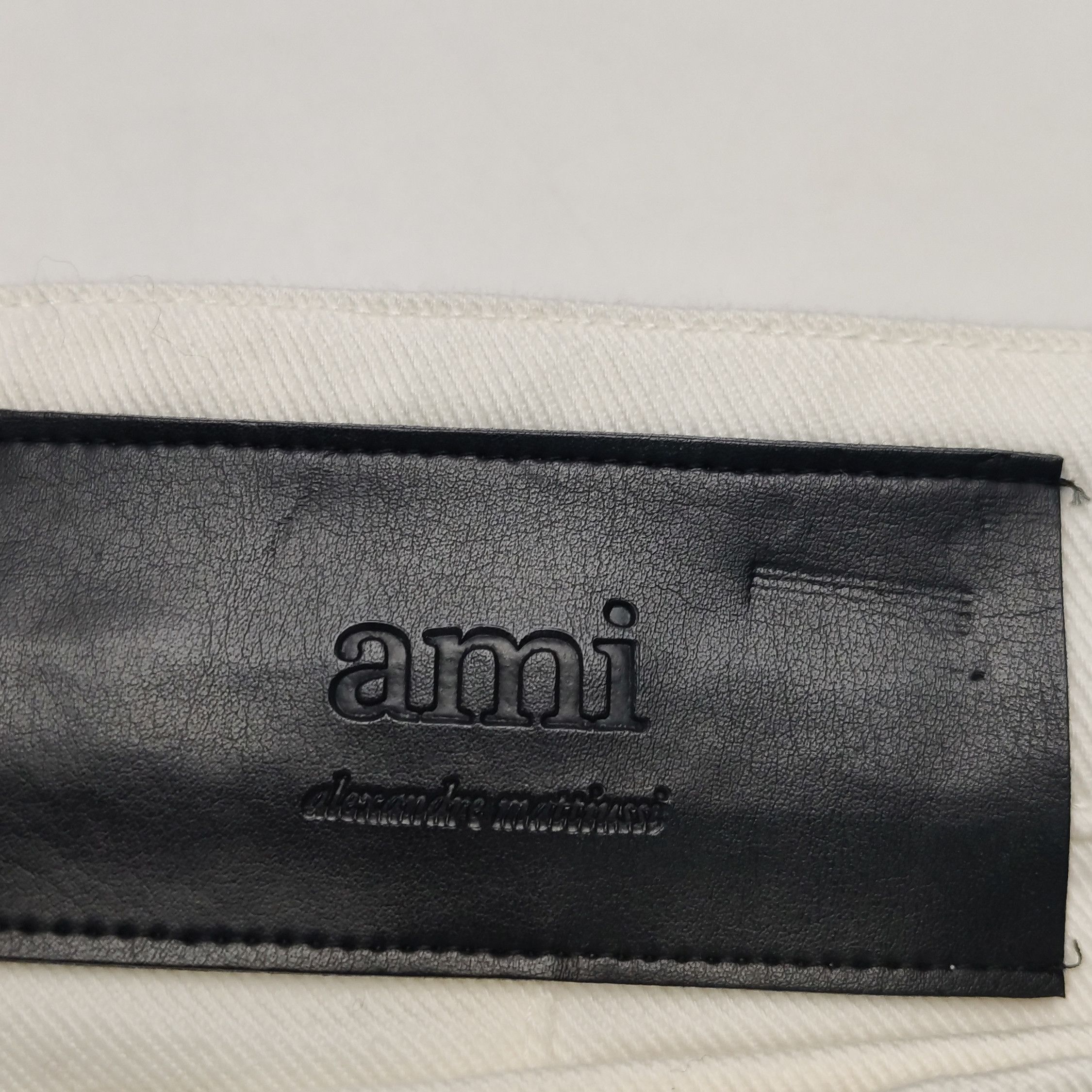 AMI AMI Alexandre Mattiussi White Cotton Shorts Size 34 Size US 34 / EU 50 - 11 Thumbnail