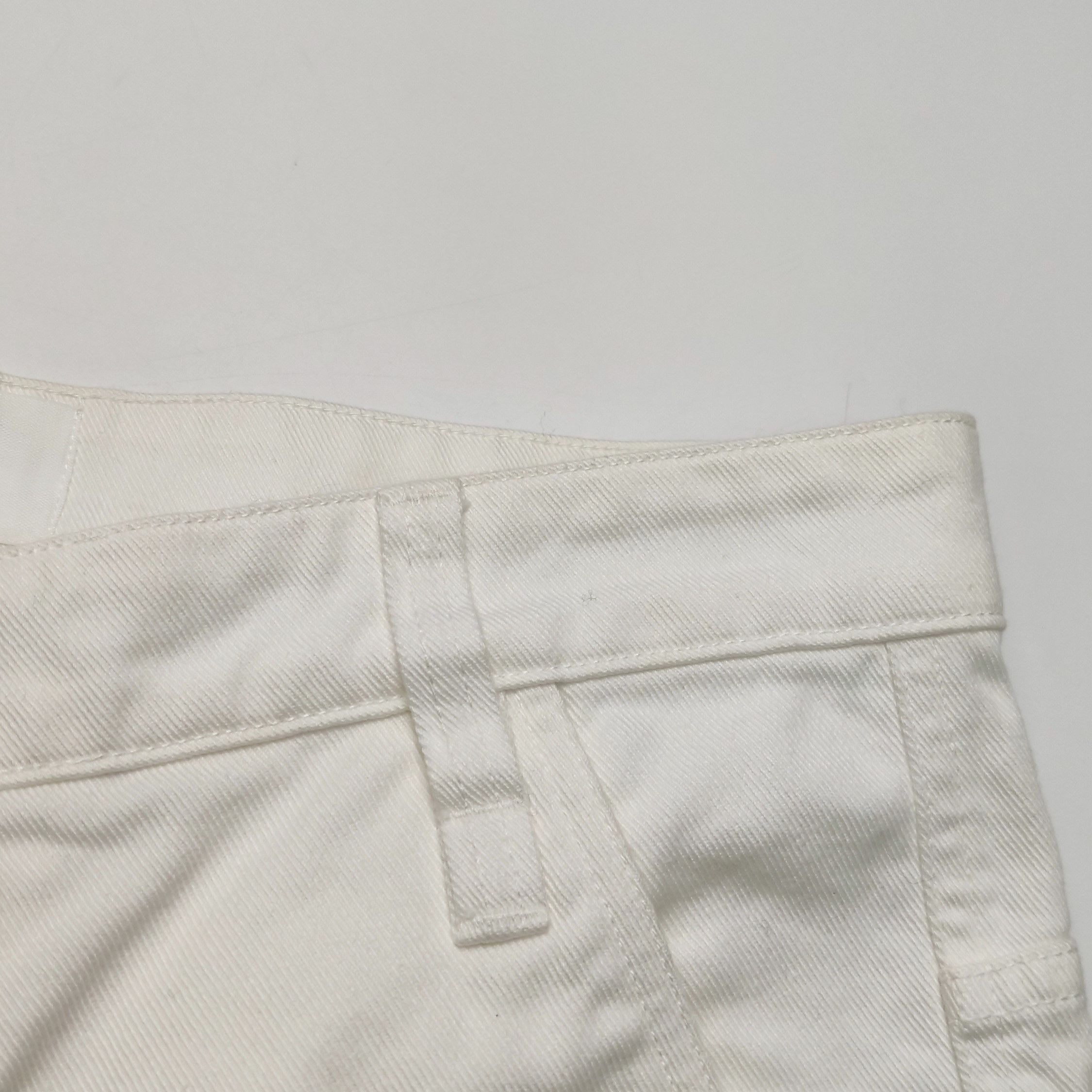 AMI AMI Alexandre Mattiussi White Cotton Shorts Size 34 Size US 34 / EU 50 - 9 Thumbnail