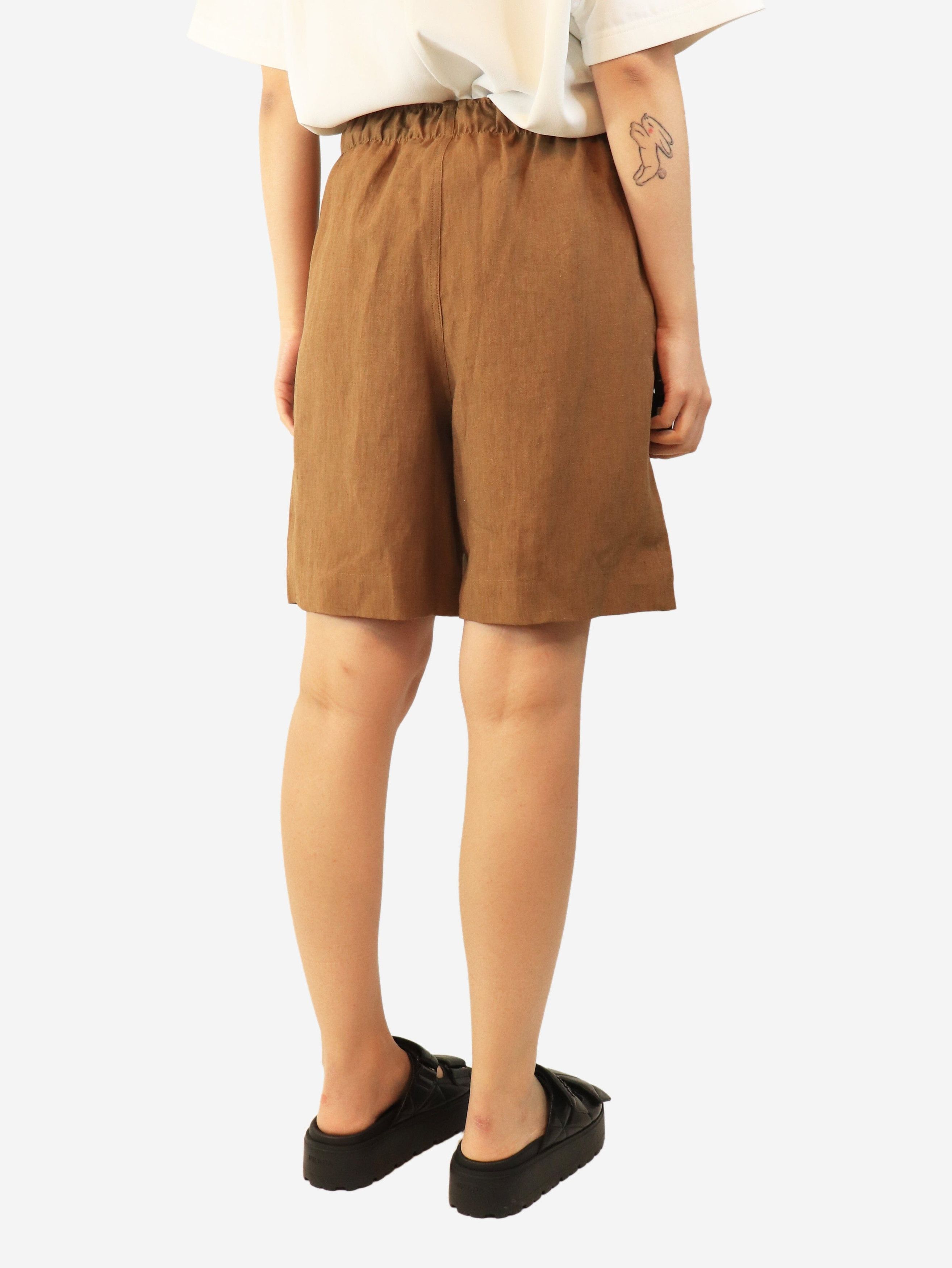 Other Brown linen shorts - UK 12 Size 30" / US 8 / IT 44 - 3 Thumbnail