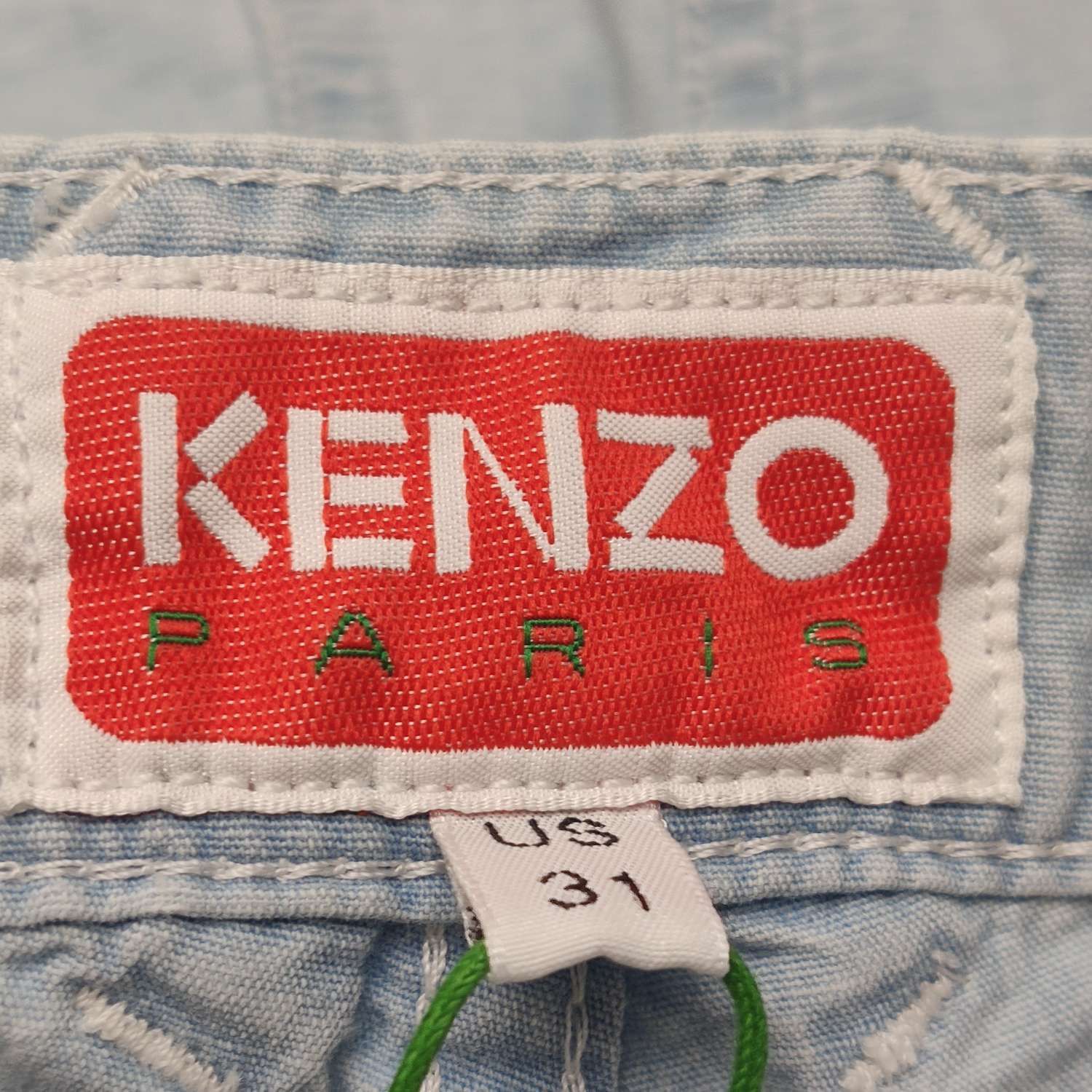 Kenzo Kenzo Logo Patch Cotton Shorts 31 Size US 31 - 6 Thumbnail