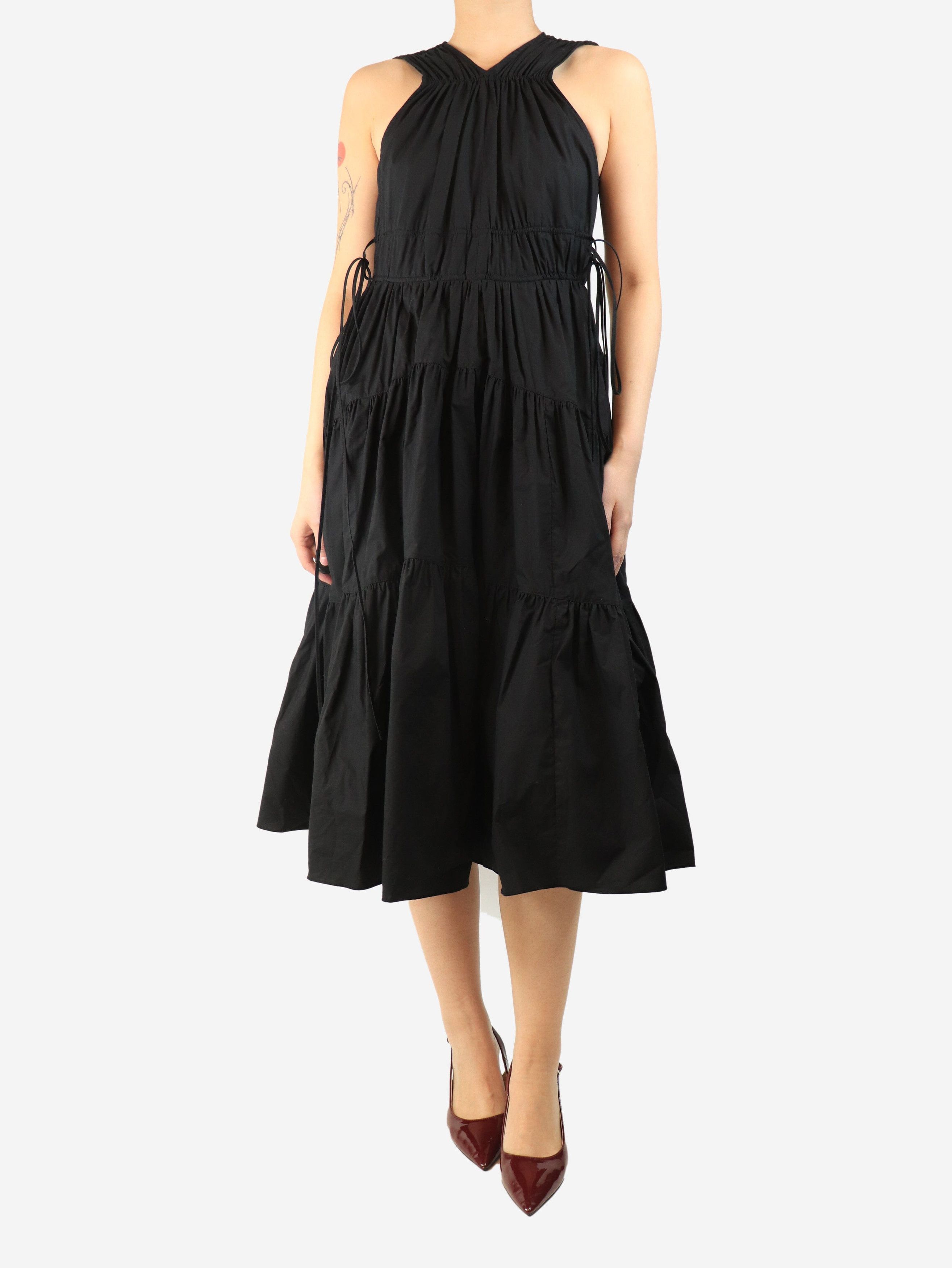 Proenza Schouler Black Libby poplin dress - UK 8 Size S / US 4 / IT 40 - 3 Thumbnail