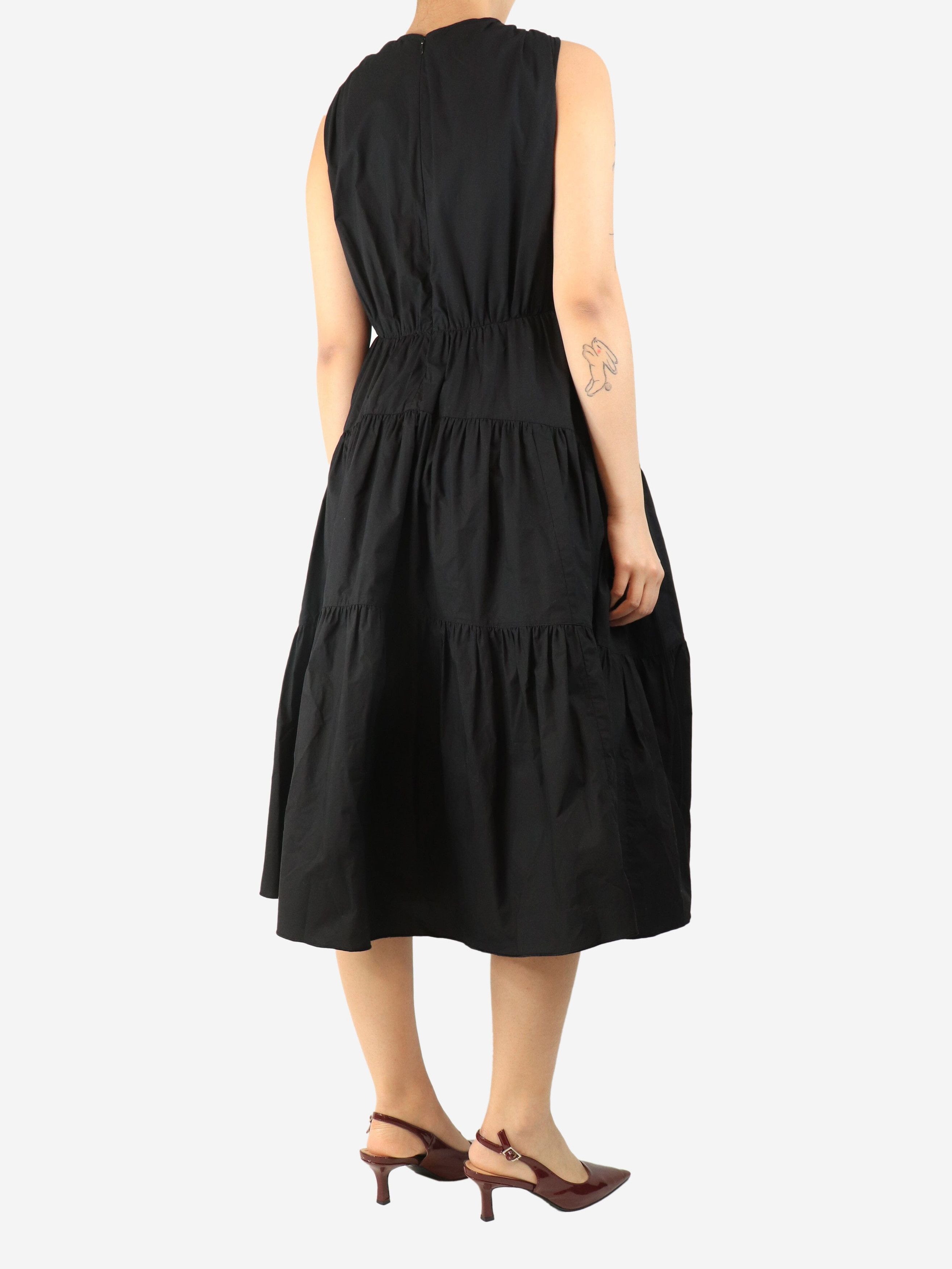 Proenza Schouler Black Libby poplin dress - UK 8 Size S / US 4 / IT 40 - 2 Thumbnail