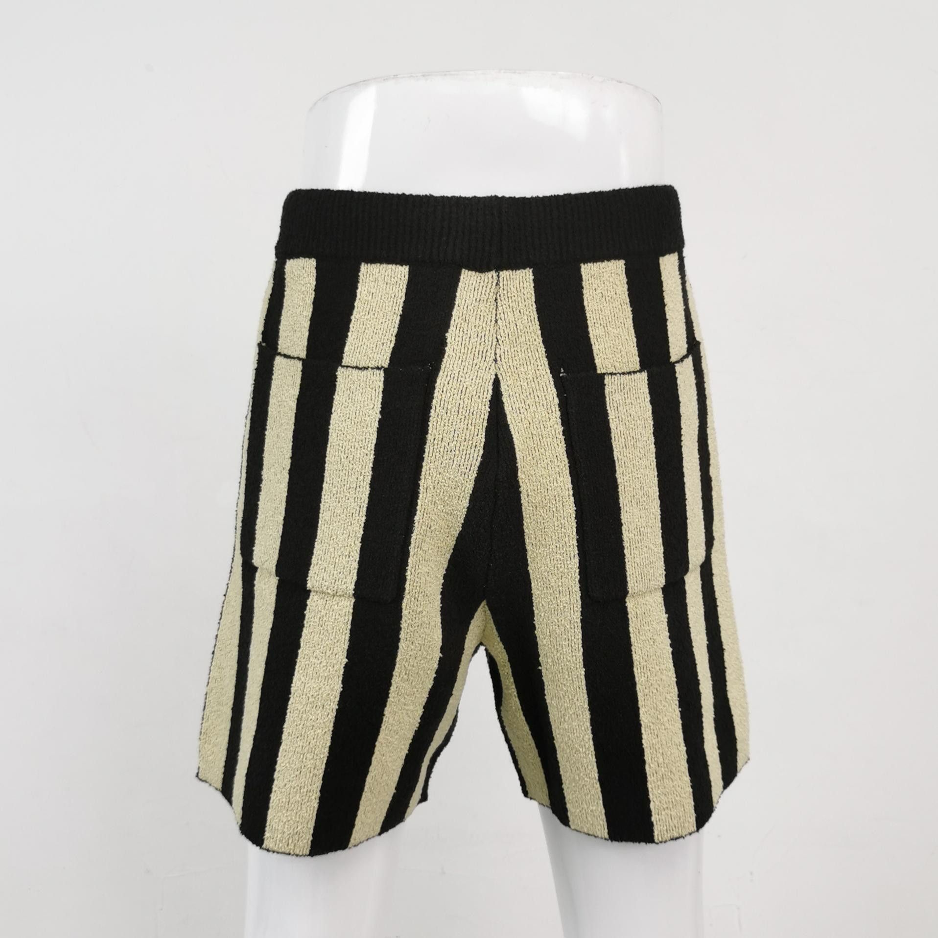 Nanushka Nanushka Striped Knit Shorts XS Size US 29 - 3 Thumbnail