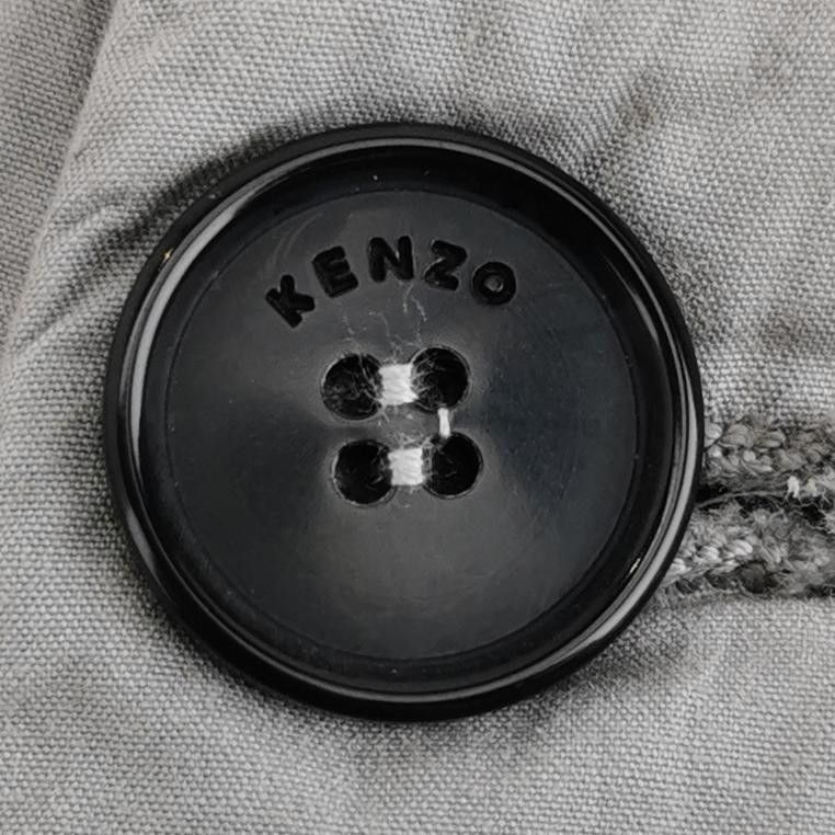 Kenzo Kenzo Gray Cotton Shorts US 28 Size US 28 / EU 44 - 5 Thumbnail