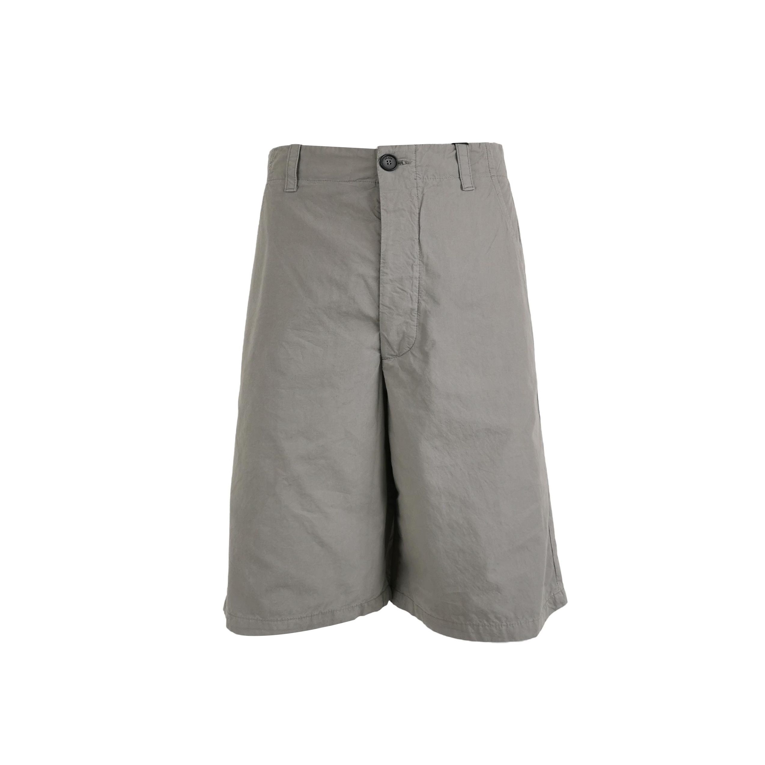 Kenzo Kenzo Gray Cotton Shorts US 28 Size US 28 / EU 44 - 2 Thumbnail