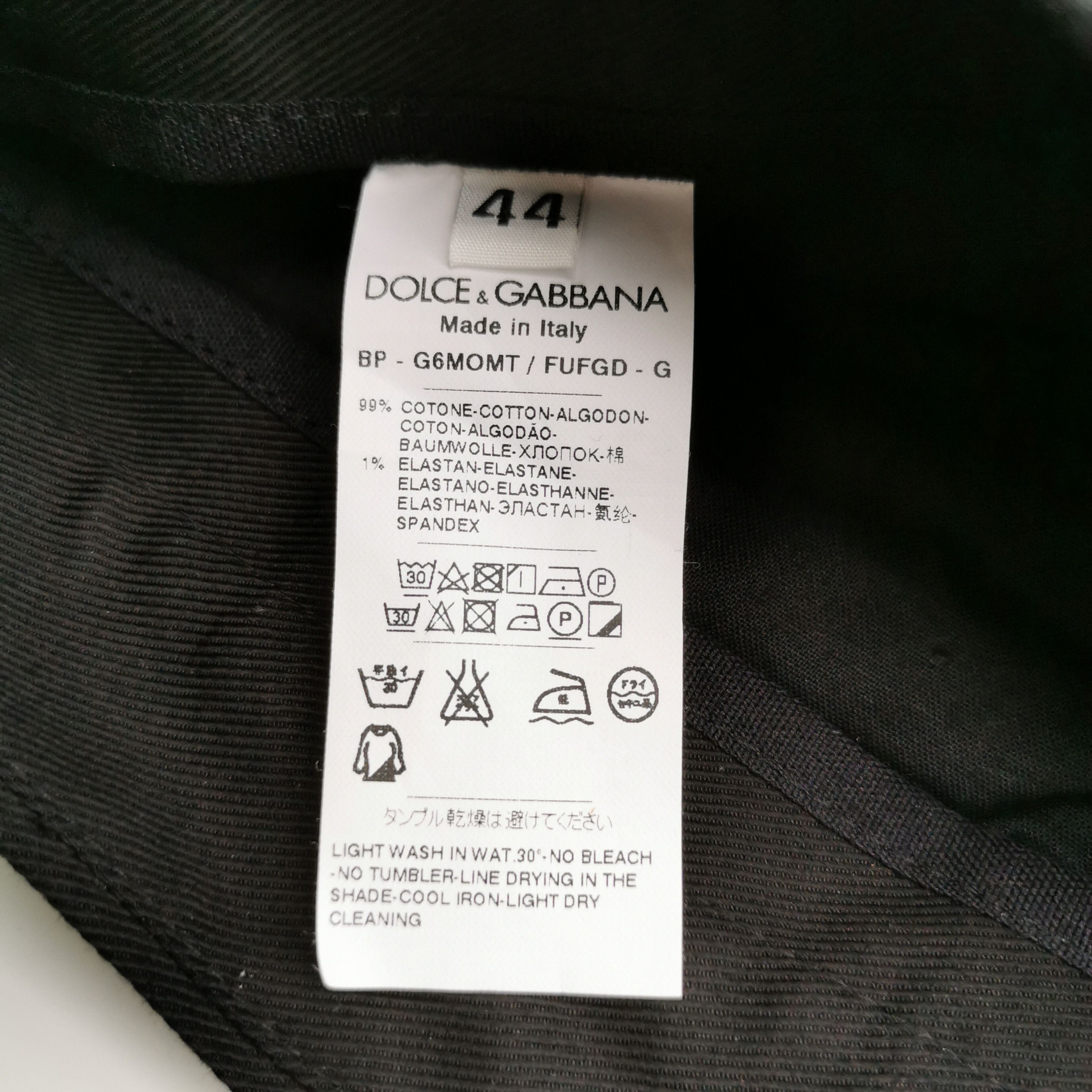 Dolce & Gabbana Dolce & Gabbana Cotton Solid Shorts IT 44 Size US 28 / EU 44 - 7 Thumbnail