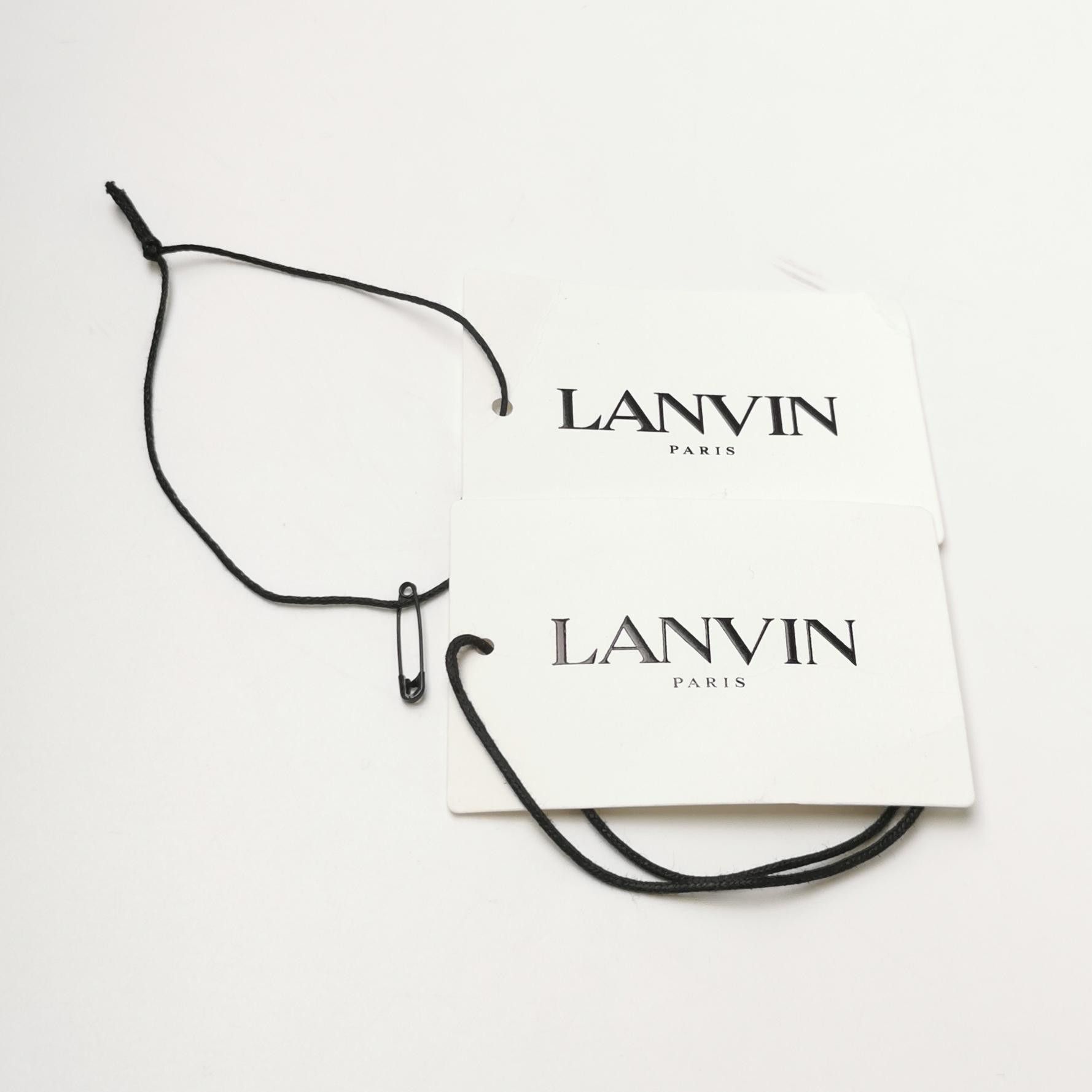 Lanvin Lanvin Contrast Trim Logo Cotton Shorts S Size US 30 / EU 46 - 5 Thumbnail