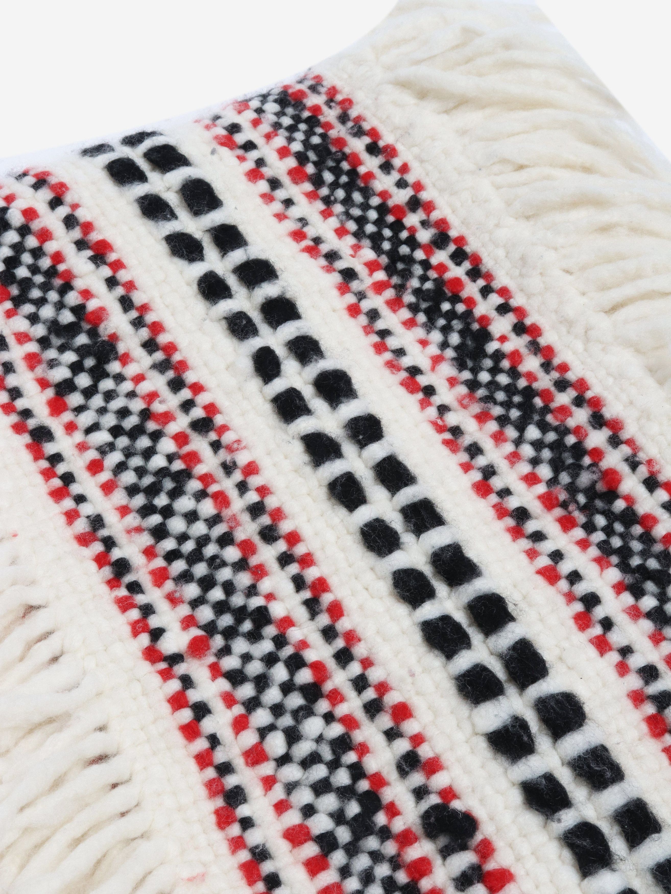 Other Cream fringed scarf Size ONE SIZE - 2 Thumbnail