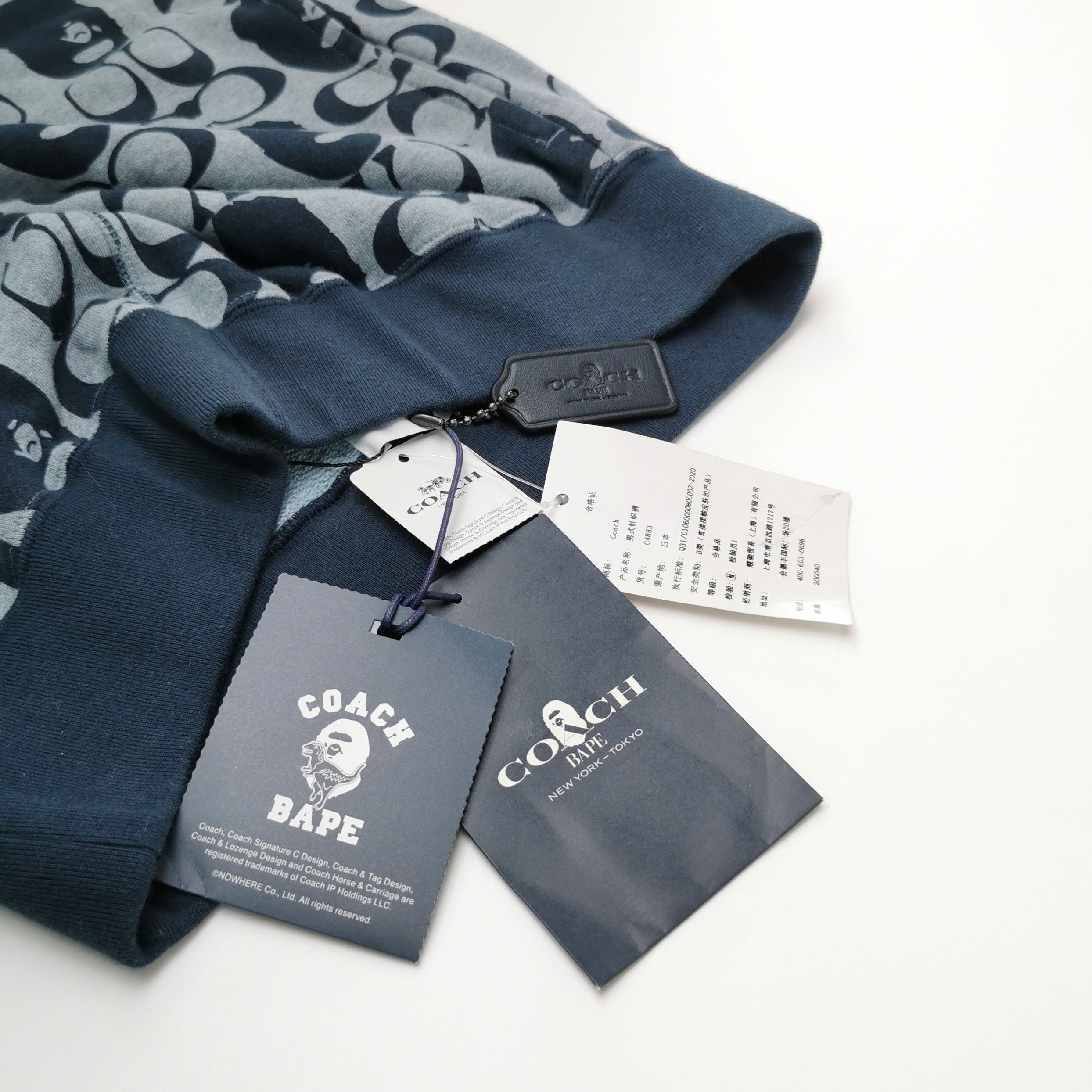 Bape × Coach Coach x BAPE Monogram Cotton Shorts Size S Size US 30 / EU 46 - 5 Thumbnail