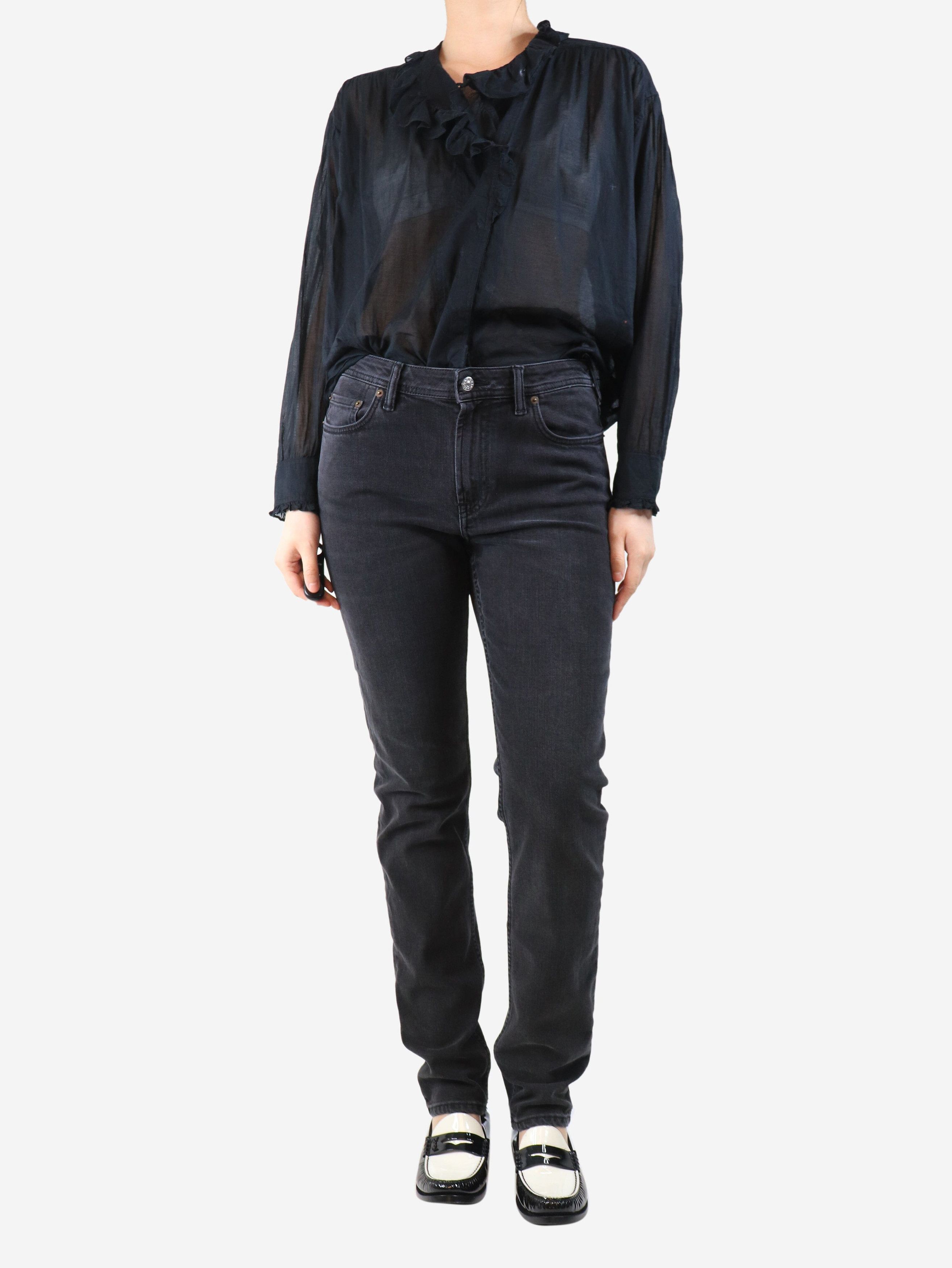 Acne Studios Grey washed jeans - UK 14 Size 42" / US 20 - 3 Thumbnail