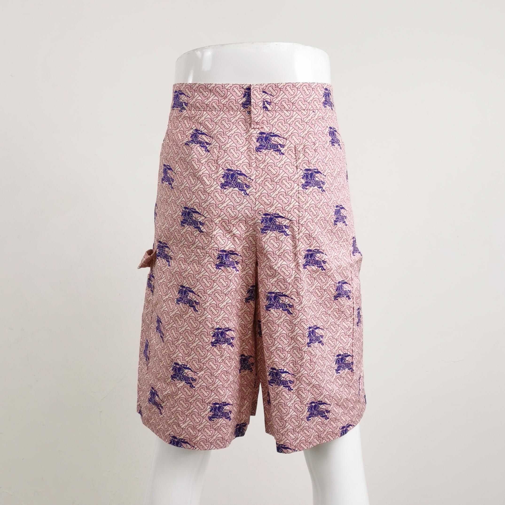 Burberry Burberry TB Monogram Equestrian Knight Shorts Size 54 Size US 38 / EU 54 - 3 Thumbnail