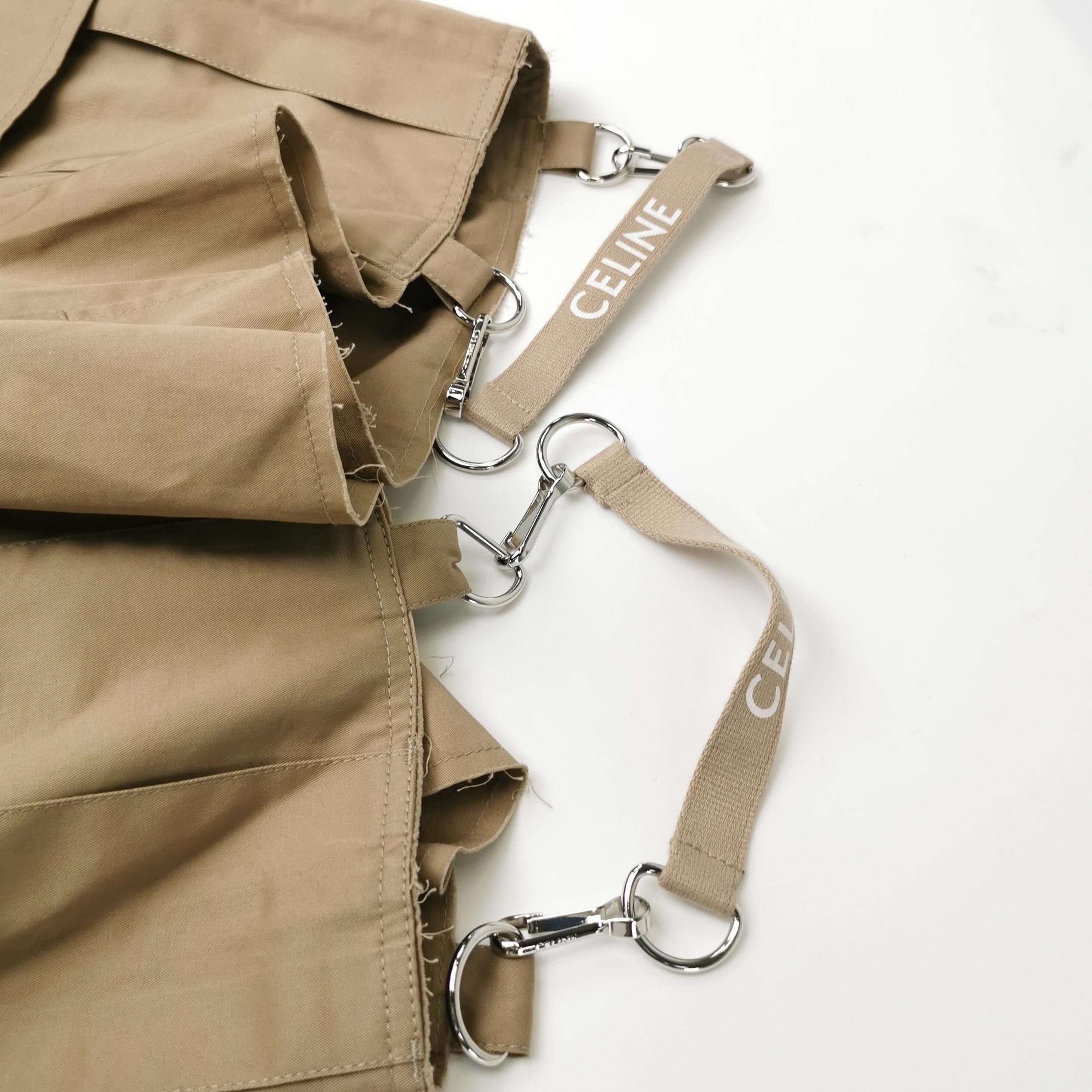 Celine Celine Cotton Linen Blend Cargo Shorts Size 48 Size US 32 / EU 48 - 3 Thumbnail