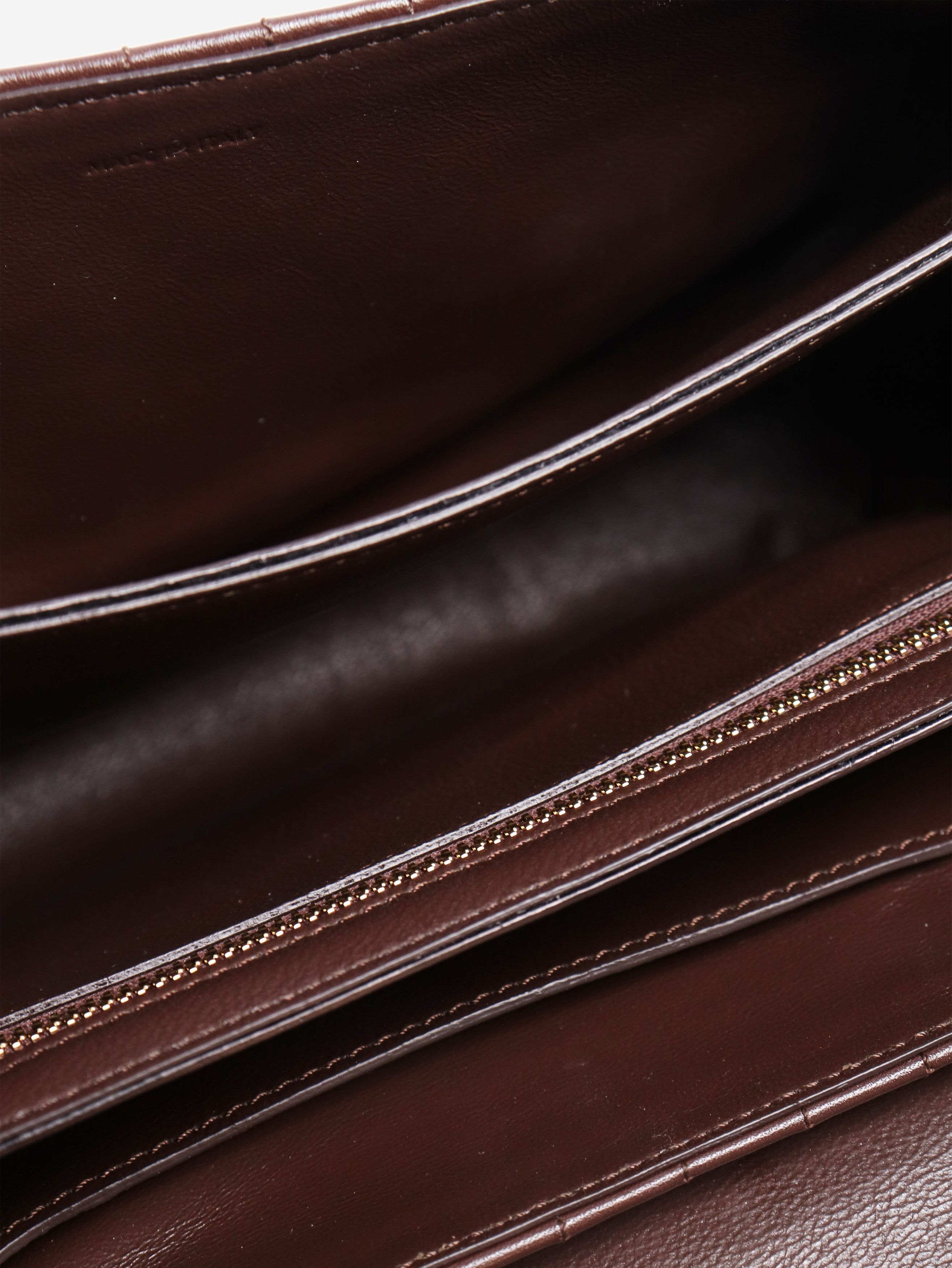 Celine Brown medium leather quilted C bag Size ONE SIZE - 9 Thumbnail