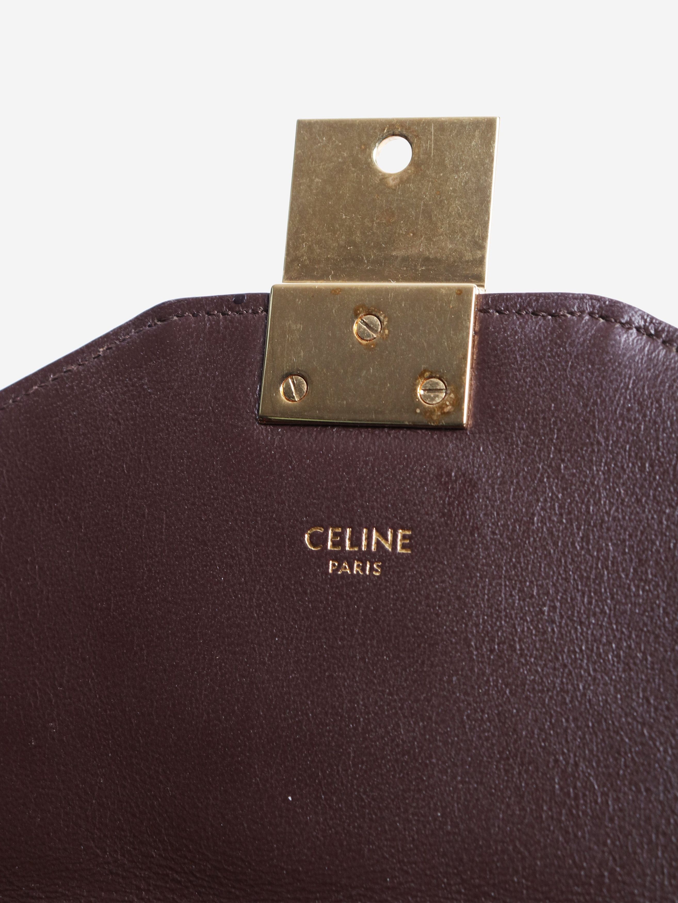 Celine Brown medium leather quilted C bag Size ONE SIZE - 10 Thumbnail