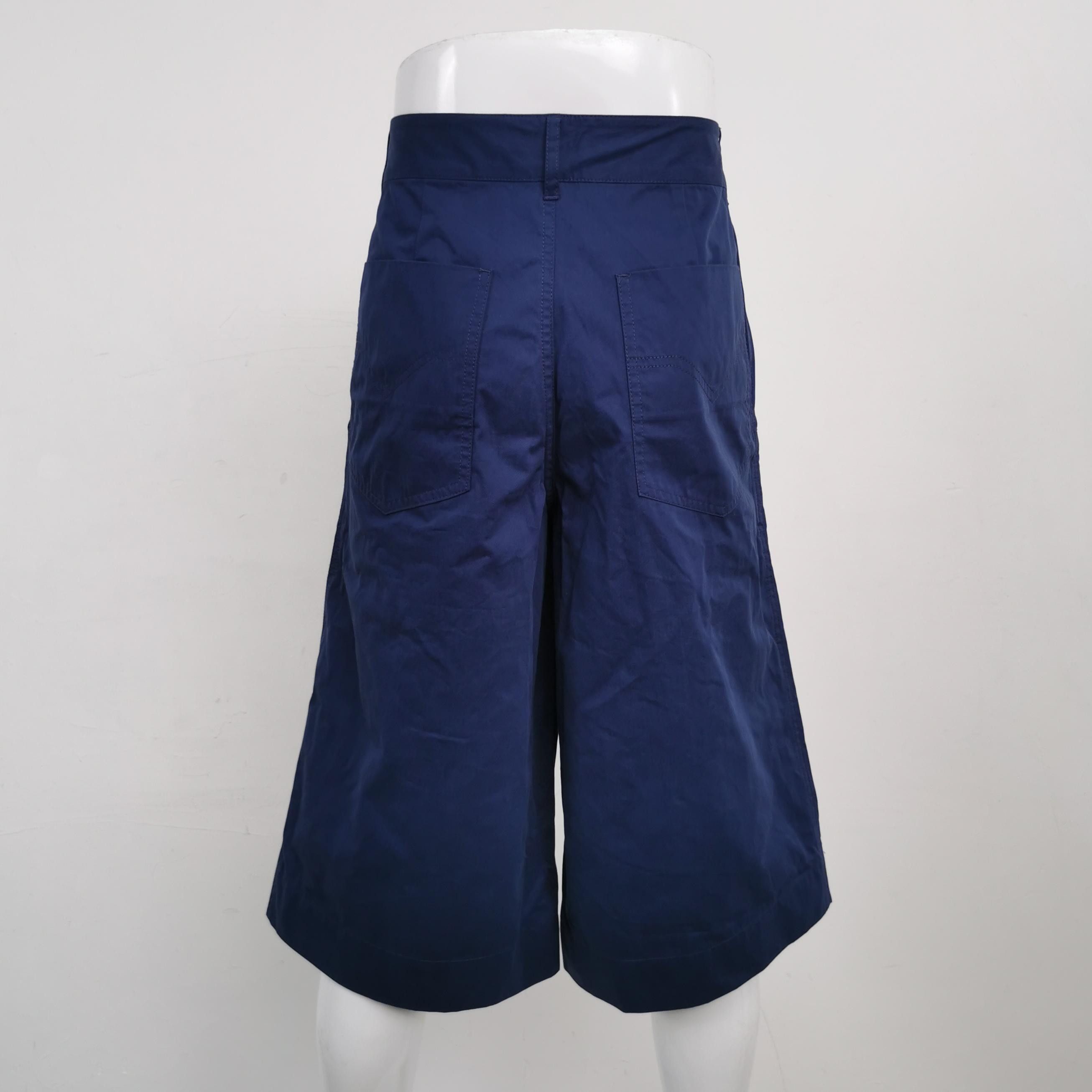 Kenzo Kenzo Blue Cotton Shorts US 30 Size US 30 / EU 46 - 3 Thumbnail