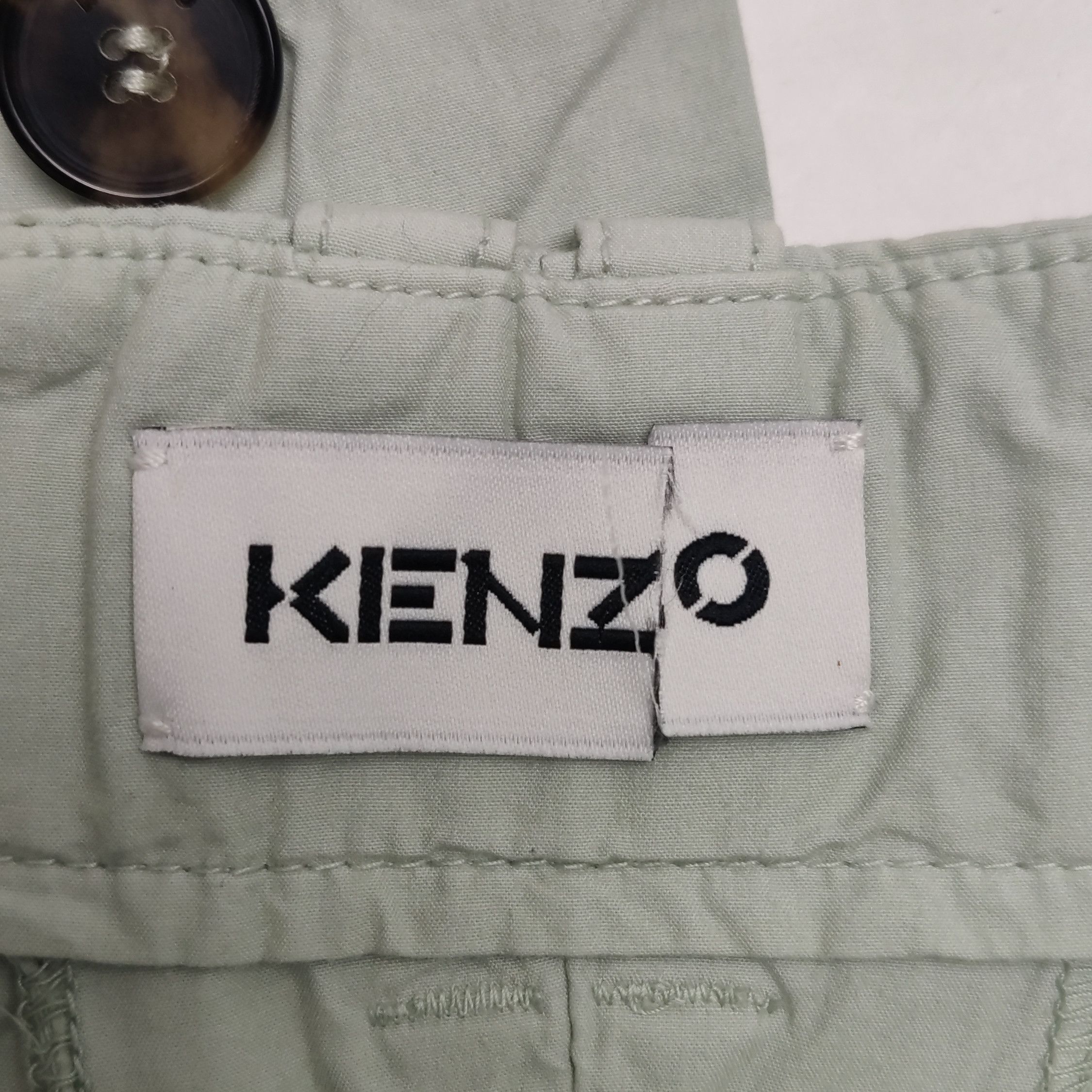 Kenzo Kenzo Sage Green Bermuda Shorts US 30 Size US 30 / EU 46 - 10 Thumbnail