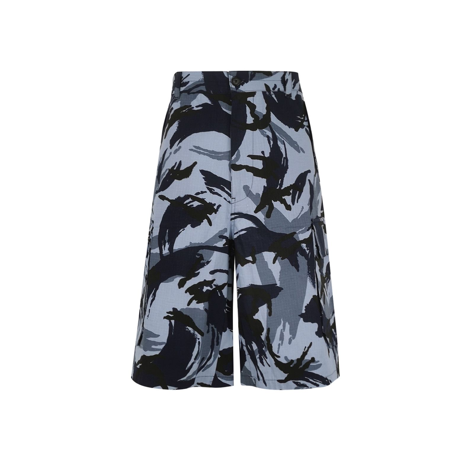 Kenzo Kenzo Camo Print Cargo Shorts 30 Size US 30 / EU 46 - 2 Thumbnail