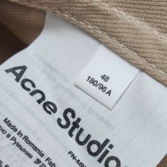 Acne Studios Acne Studios Cotton Single Breasted Blazer 38R Size 38R - 5 Thumbnail