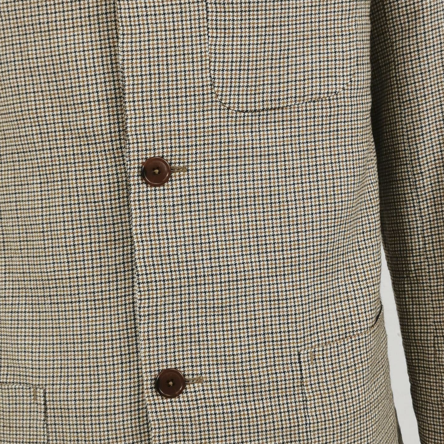 Kenzo Kenzo Houndstooth Wool Blend Blazer 36R Size 36R - 4 Thumbnail