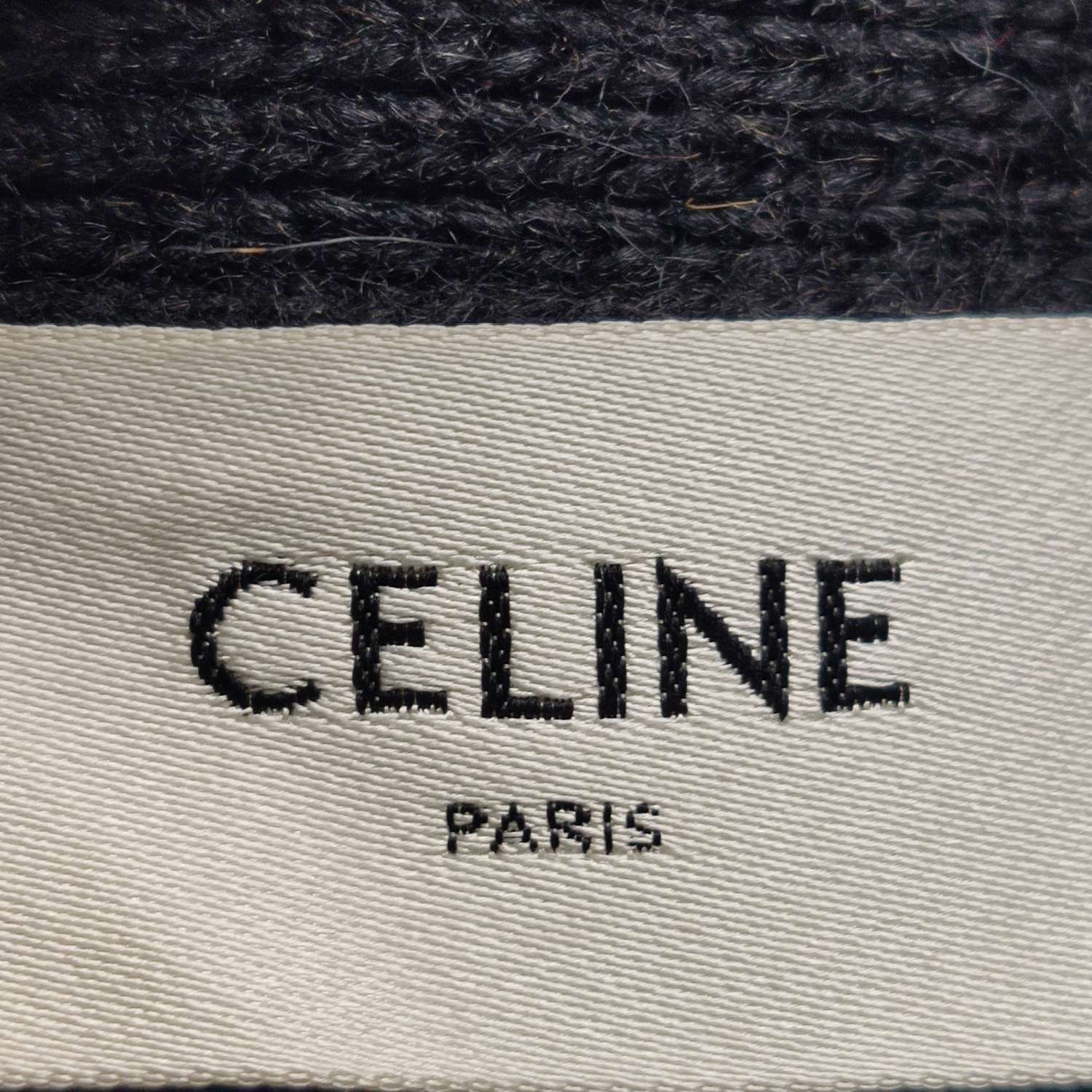 Celine Celine Logo Pattern Knit Cardigan Size S Size US S / EU 44-46 / 1 - 5 Thumbnail