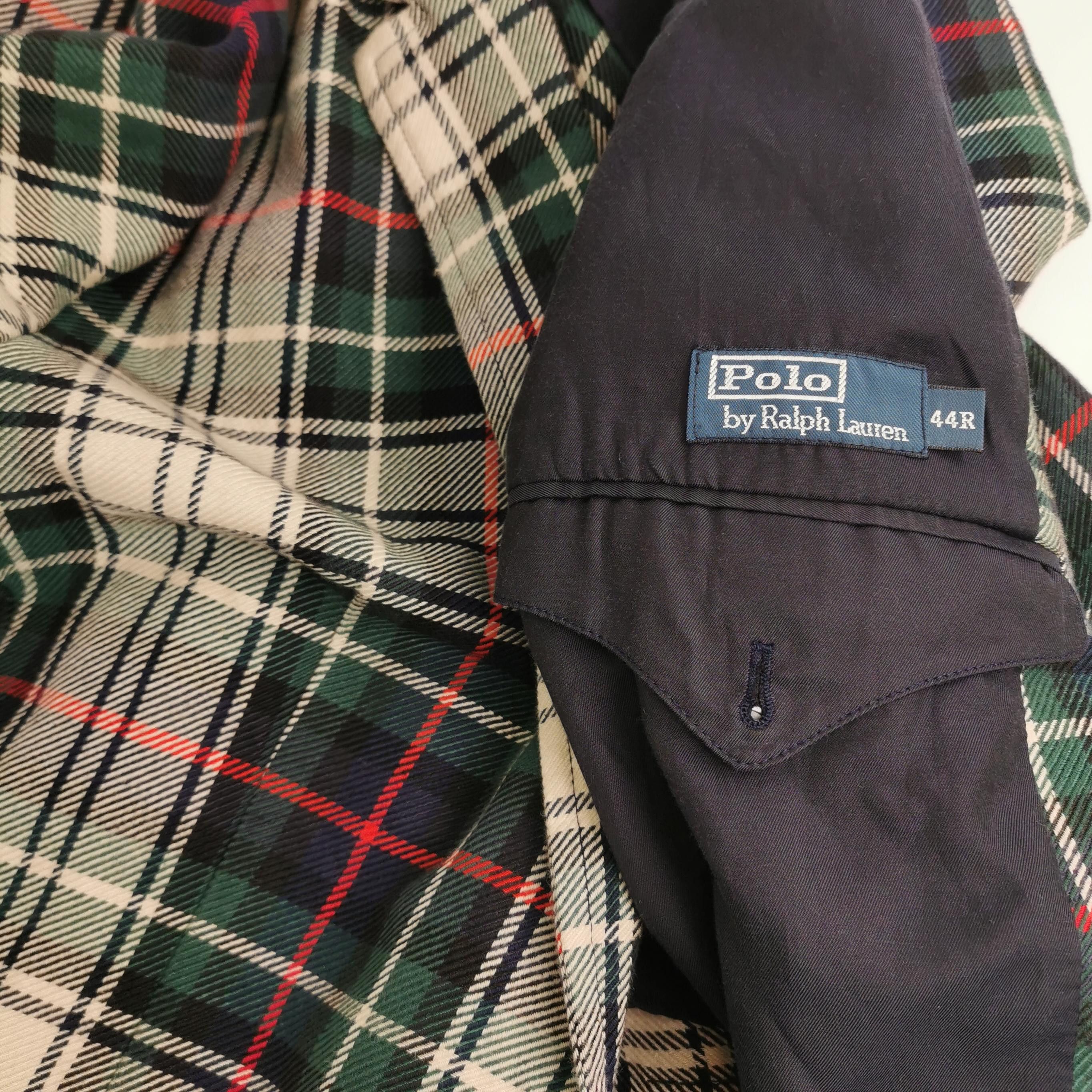 Polo Ralph Lauren Polo Ralph Lauren Plaid Linen Cotton Blazer 44R Size 34R - 4 Thumbnail