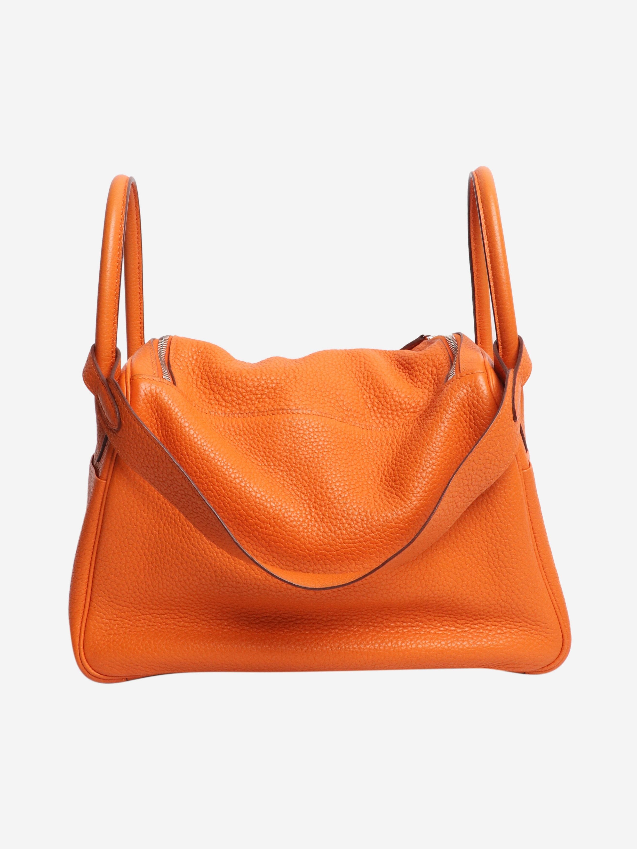 Other Orange 2011 Lindy top handle bag in Clemence Size ONE SIZE - 3 Thumbnail