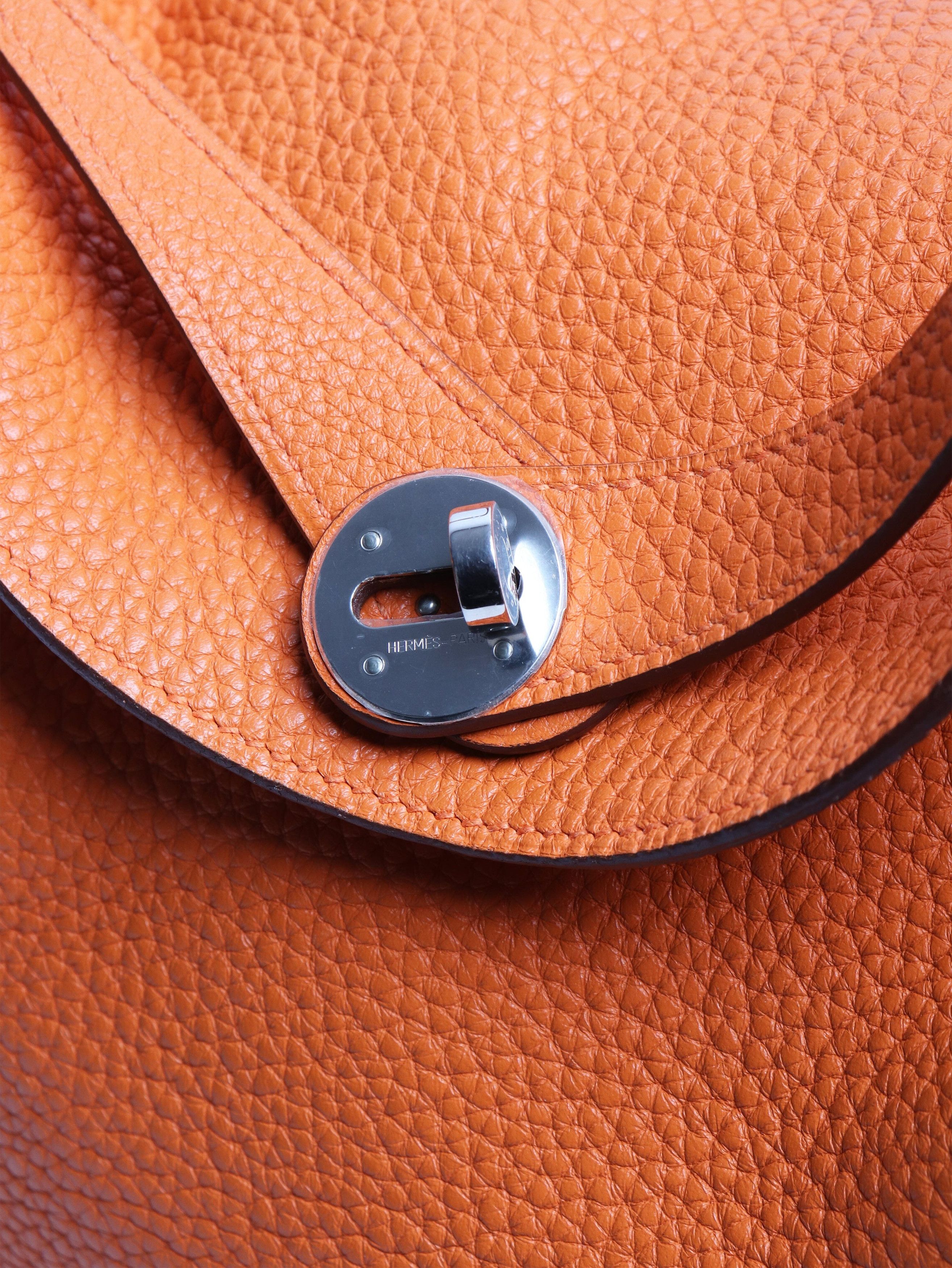 Other Orange 2011 Lindy top handle bag in Clemence Size ONE SIZE - 5 Thumbnail