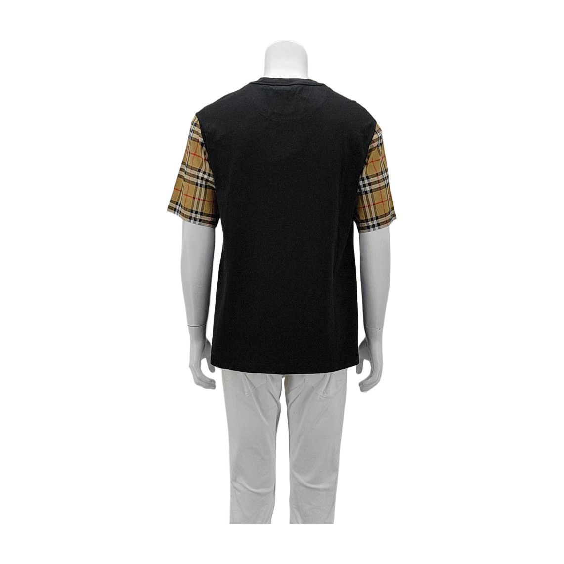 Burberry Burberry Check Sleeve T-Shirt Size M Size US M / EU 48-50 / 2 - 3 Thumbnail