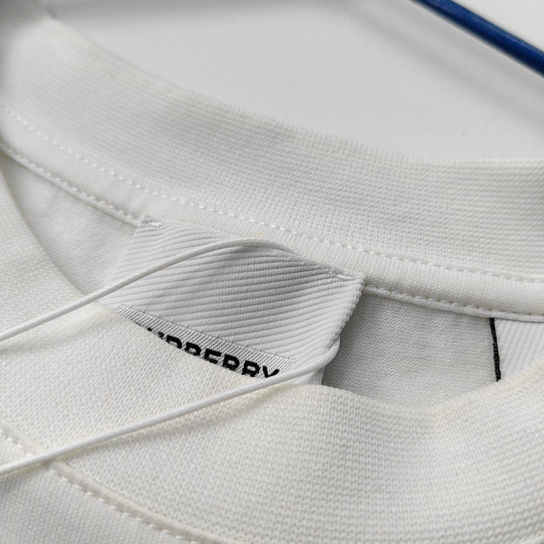 Burberry Burberry TB Logo White Cotton T-Shirt XXS Size US XXS / EU 40 - 6 Thumbnail