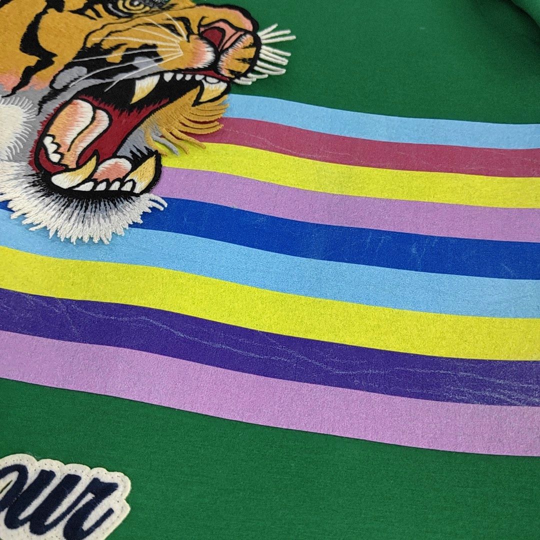 Gucci Gucci Peanuts Tiger Rainbow Sweatshirt XS Size US XS / EU 42 / 0 - 7 Thumbnail