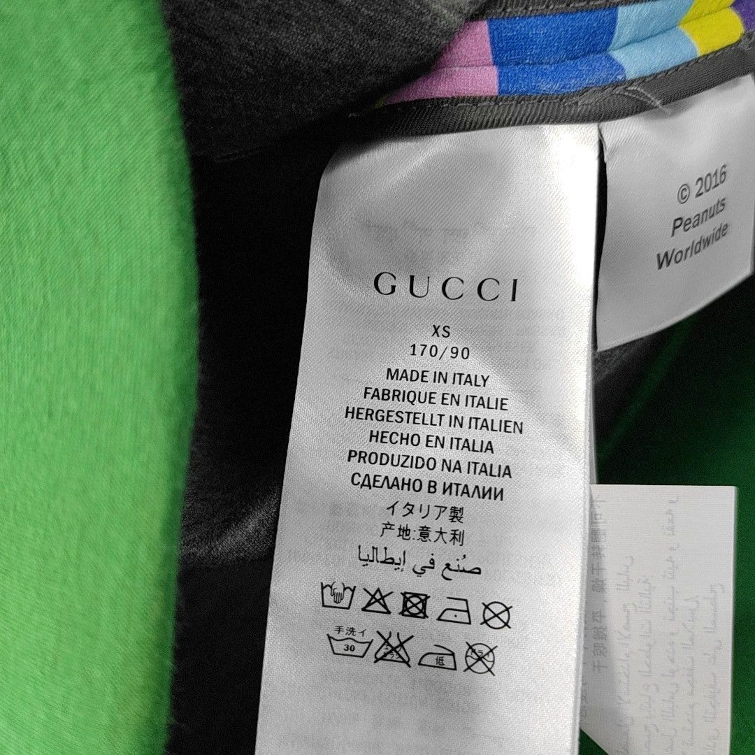 Gucci Gucci Peanuts Tiger Rainbow Sweatshirt XS Size US XS / EU 42 / 0 - 5 Thumbnail
