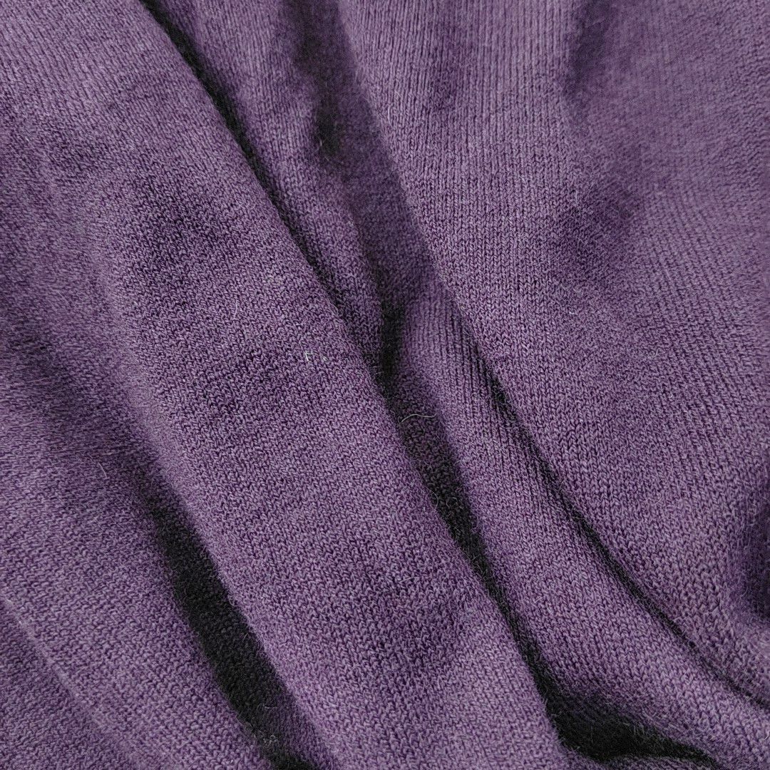 Burberry Burberry Purple Cashmere Blend Sweater XXL Size US XXL / EU 58 / 5 - 6 Thumbnail
