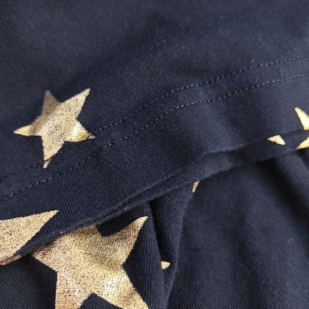 Gucci Gucci Gold Star Moon Print T-Shirt Size L Size US L / EU 52-54 / 3 - 8 Thumbnail