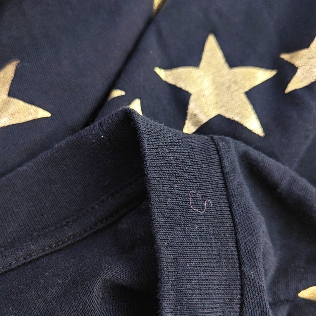 Gucci Gucci Gold Star Moon Print T-Shirt Size L Size US L / EU 52-54 / 3 - 6 Thumbnail