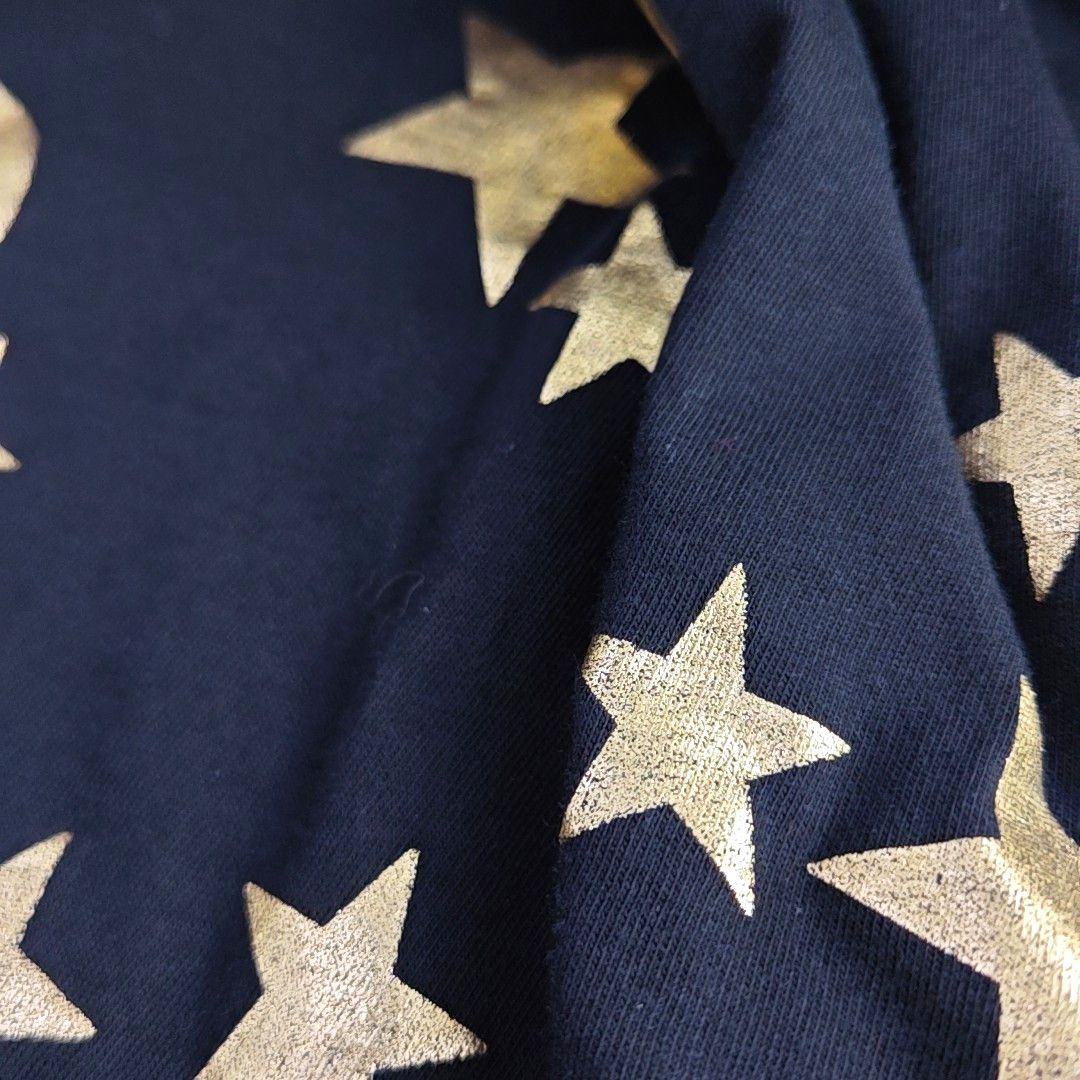 Gucci Gucci Gold Star Moon Print T-Shirt Size L Size US L / EU 52-54 / 3 - 7 Thumbnail