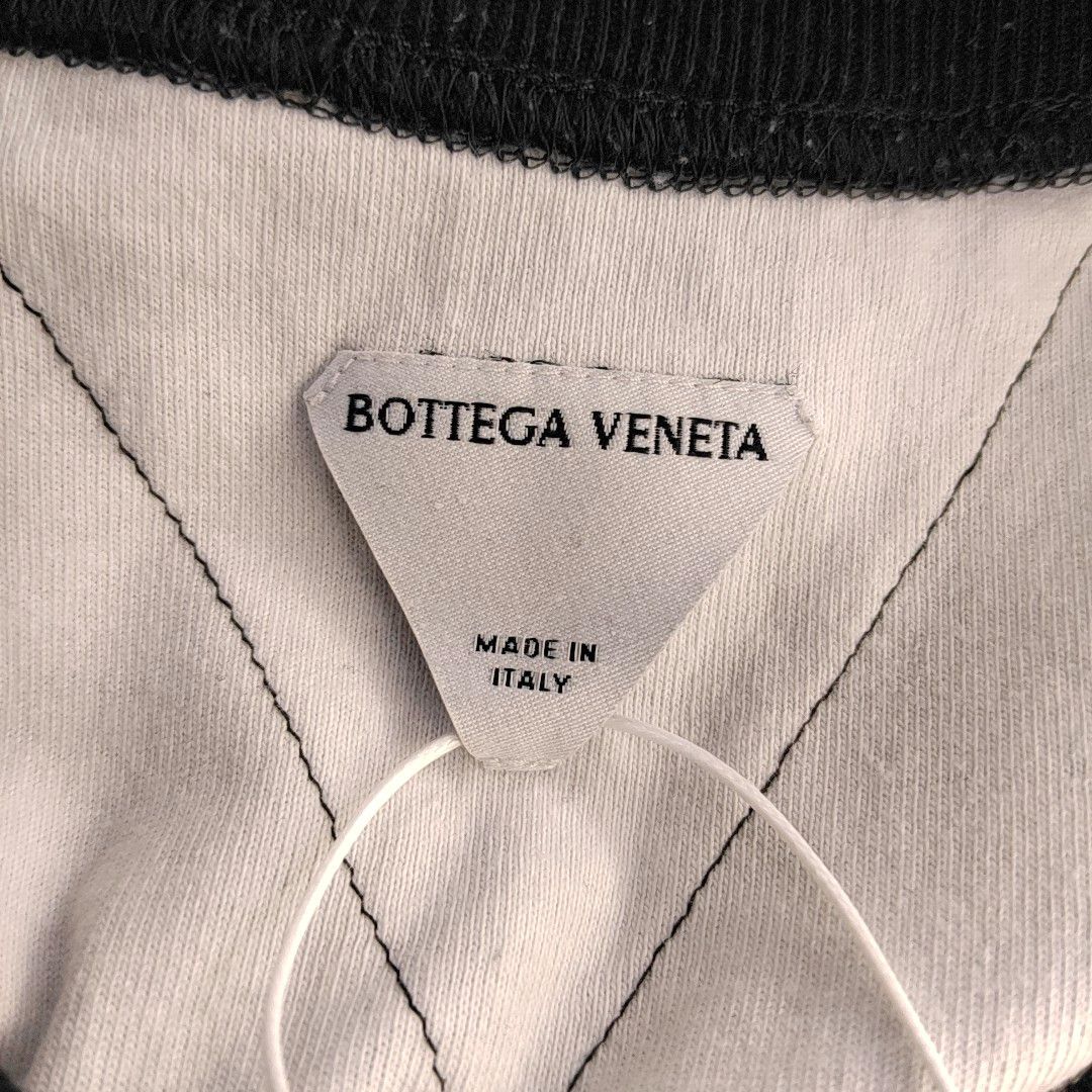 Bottega Veneta Bottega Veneta Black Cotton T-Shirt Size XL Size US XL / EU 56 / 4 - 5 Thumbnail