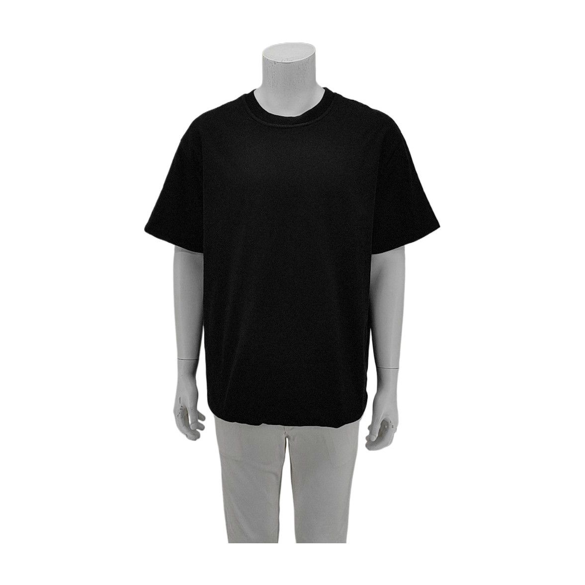 Bottega Veneta Bottega Veneta Black Cotton T-Shirt Size XL Size US XL / EU 56 / 4 - 2 Thumbnail
