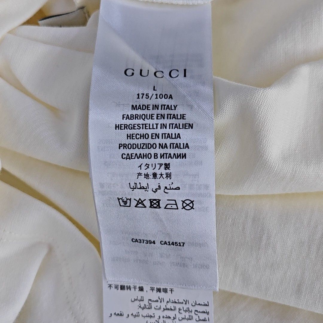 Gucci Gucci Blade Logo Short Sleeve T-Shirt Size L Size US L / EU 52-54 / 3 - 5 Thumbnail