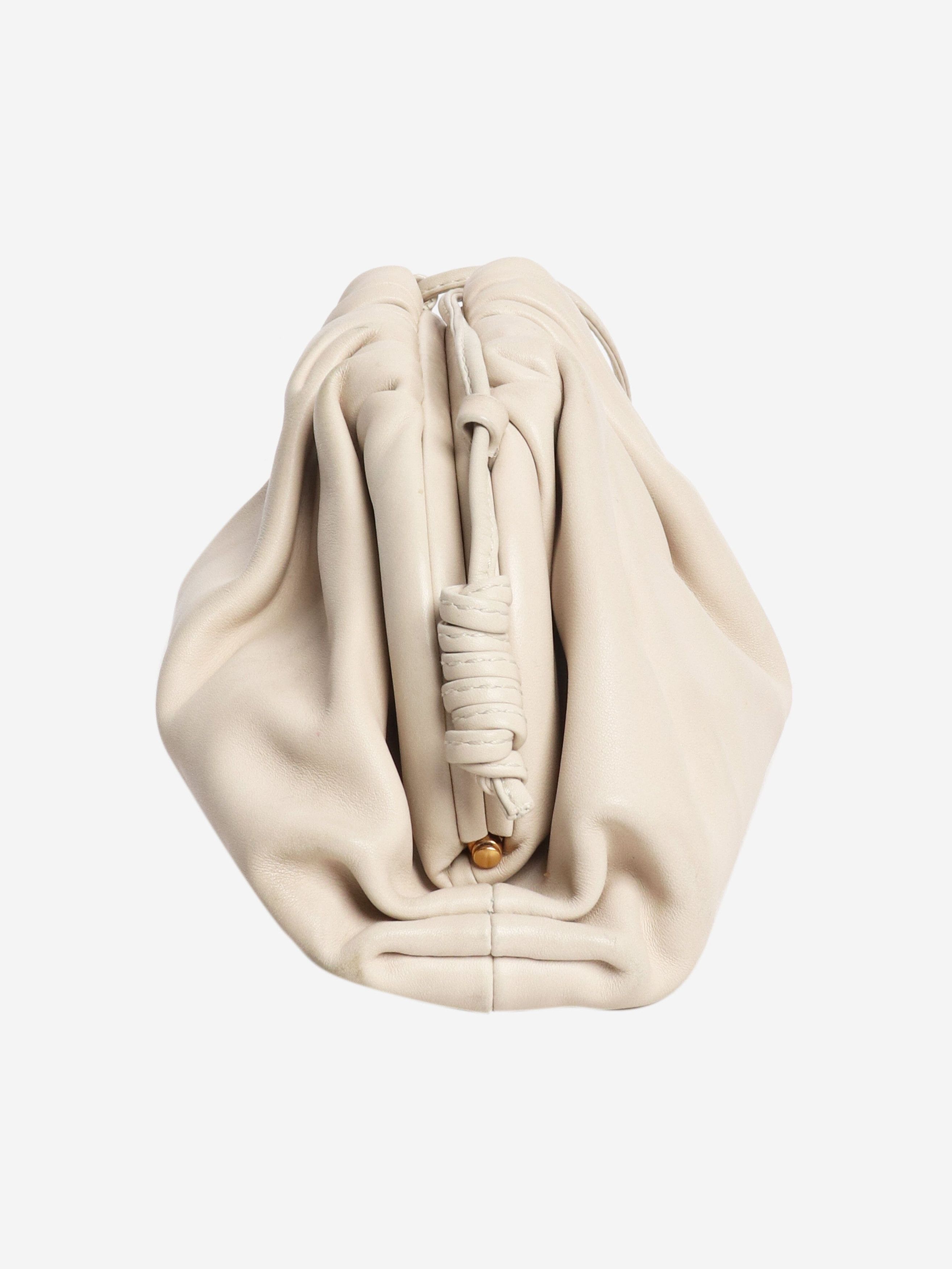 Bottega Veneta Cream The Pouch mini bag Size ONE SIZE - 4 Thumbnail