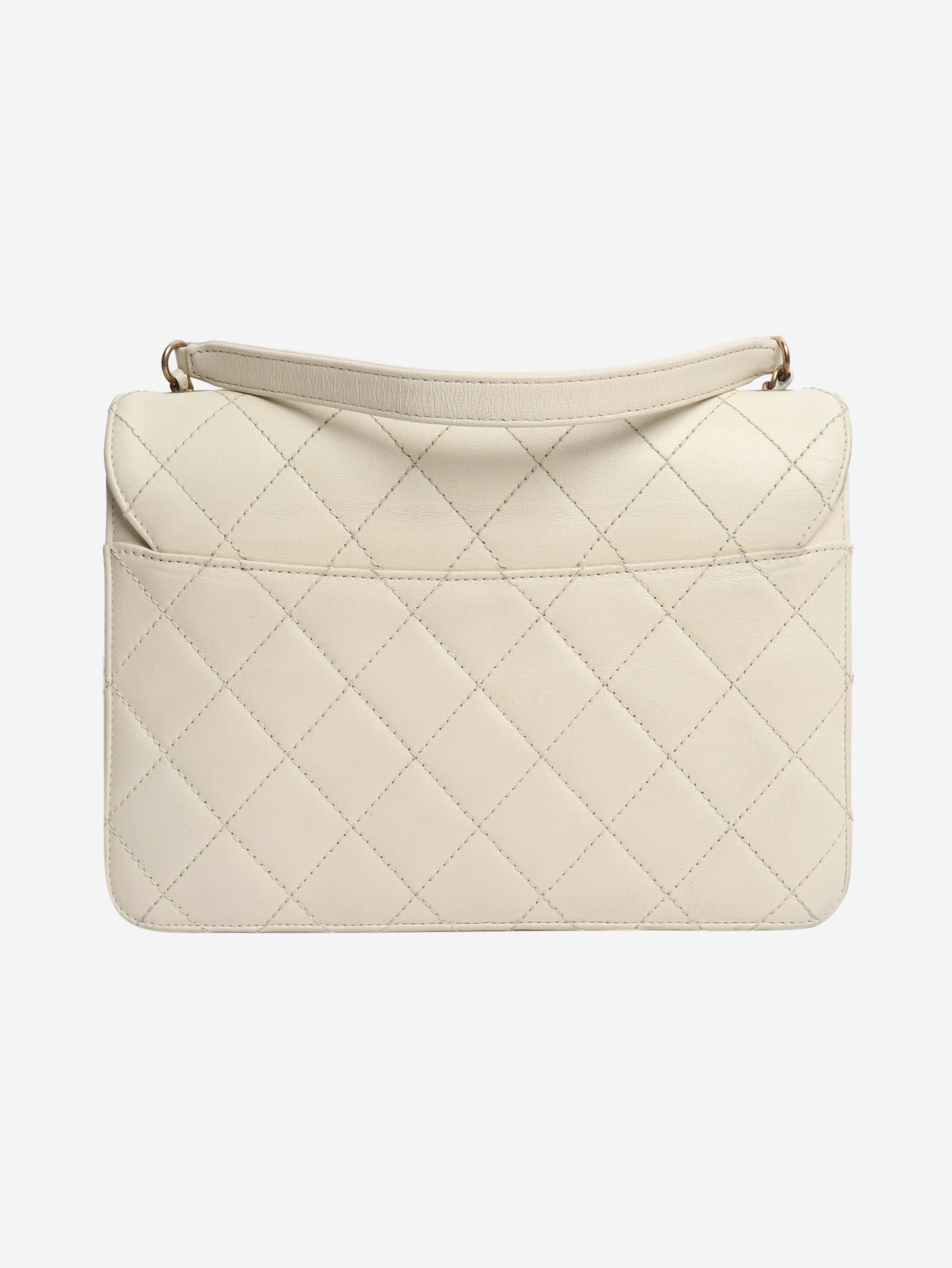 Chanel Ivory leather 2016 Beauty lock flap bag Size ONE SIZE - 2 Thumbnail