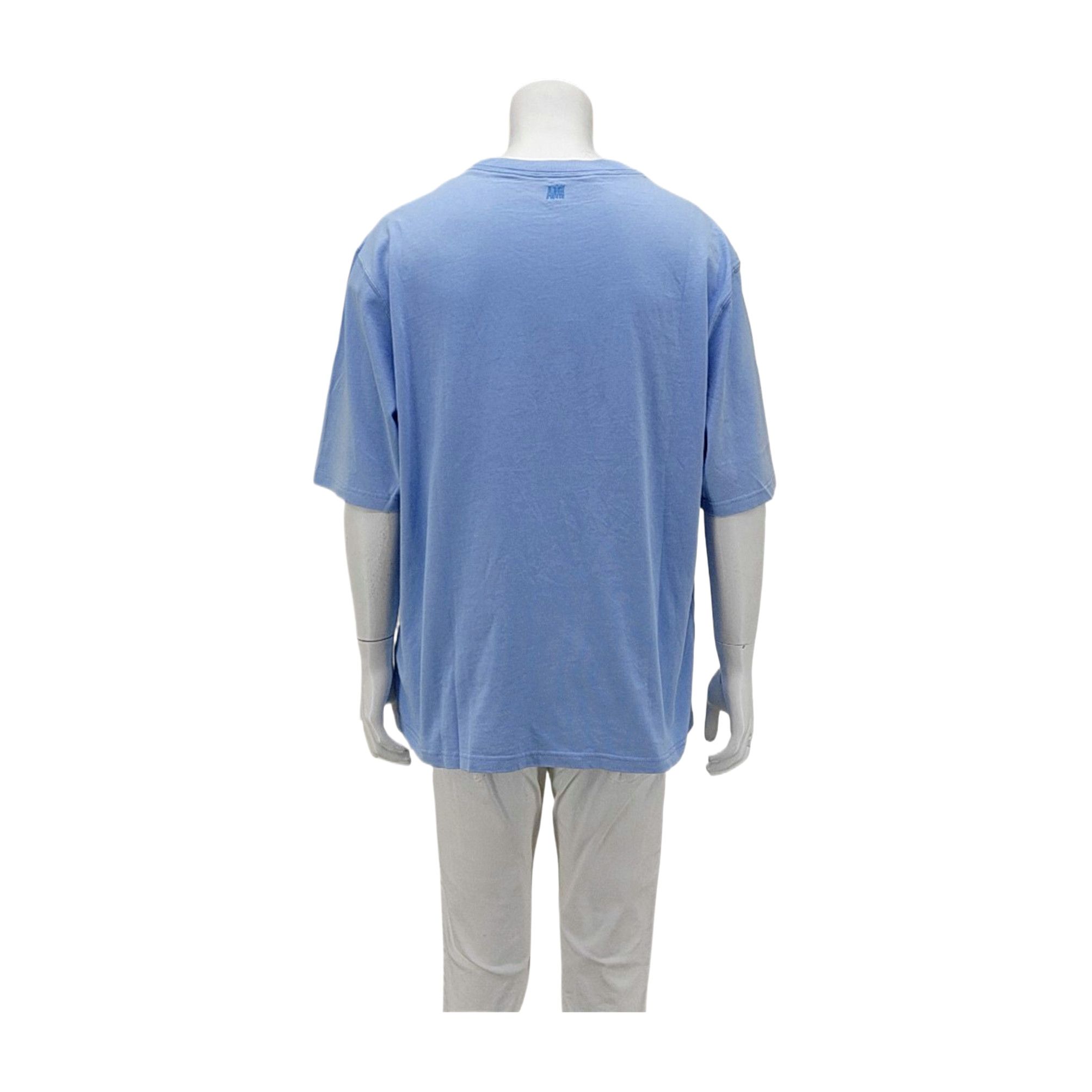 AMI AMI Ami de Coeur Blue T-Shirt XL Size US XL / EU 56 / 4 - 3 Thumbnail
