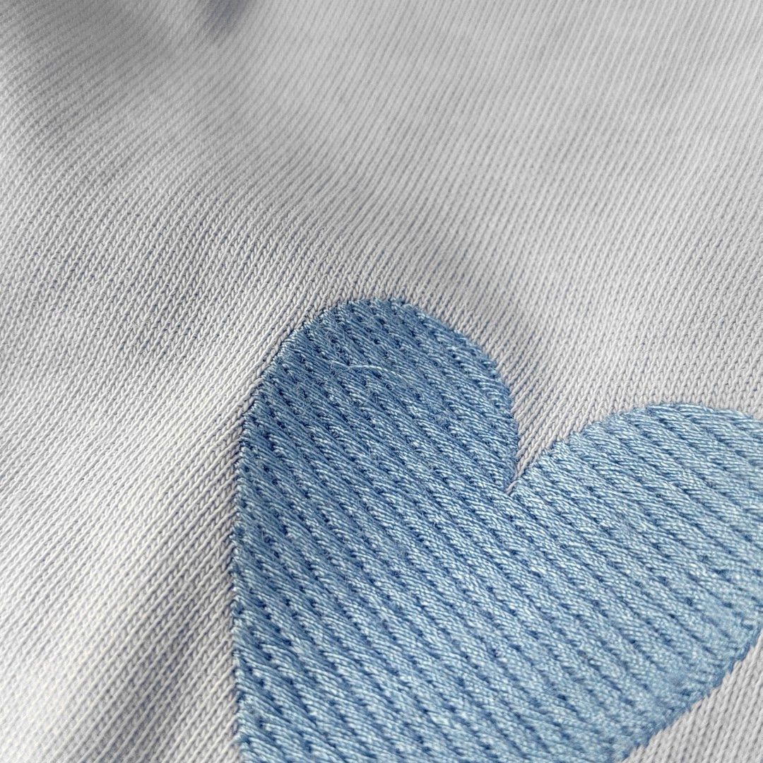 AMI AMI Heart Logo Short Sleeve T-Shirt Blue L Size US L / EU 52-54 / 3 - 6 Thumbnail